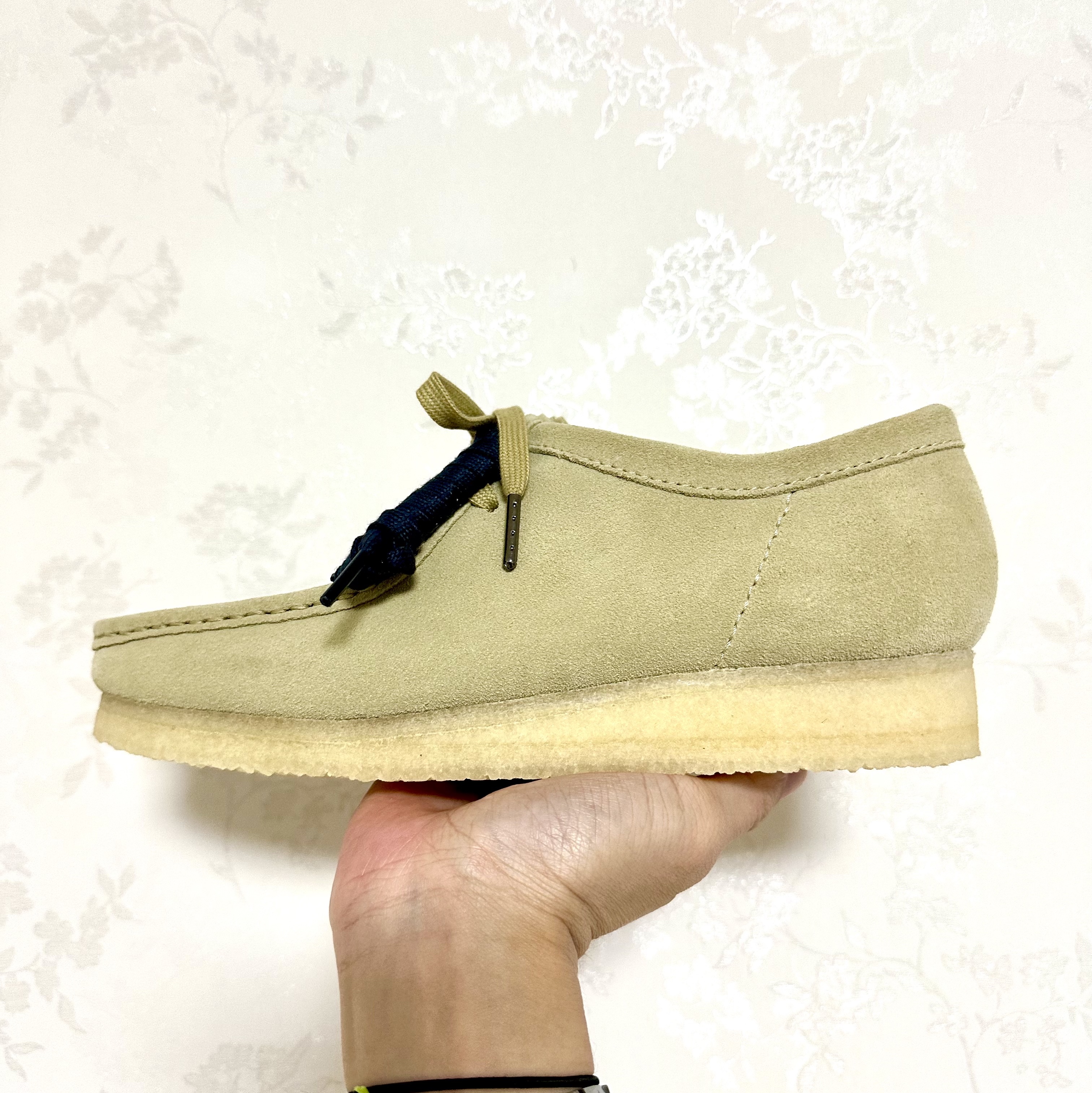Clarks Wallabee Maple Suede 착용 스타일