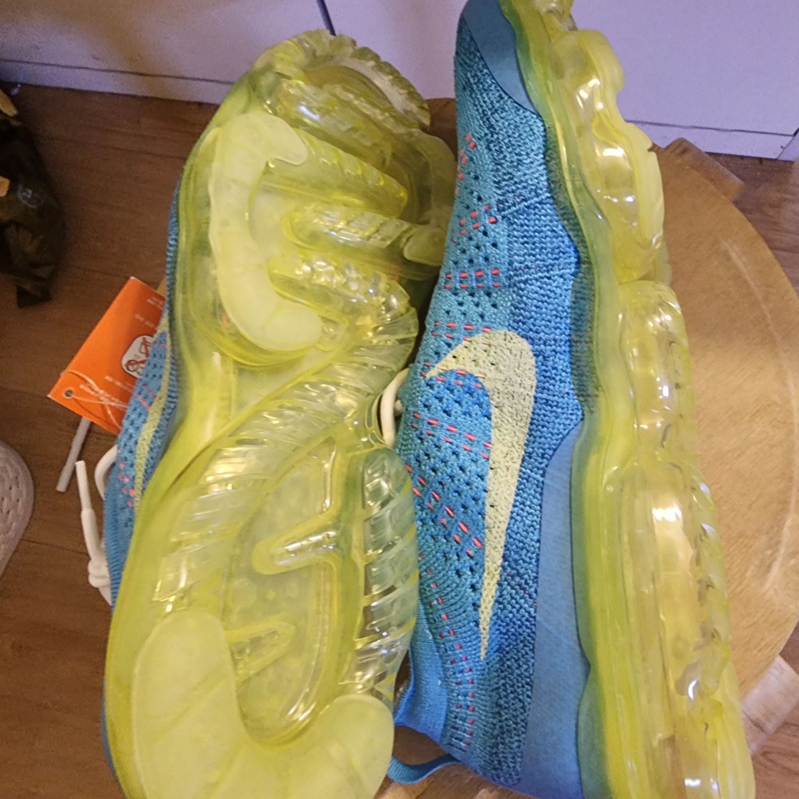 Nike Air VaporMax 2023 Flyknit Baltic Blue 착용 스타일 - 4