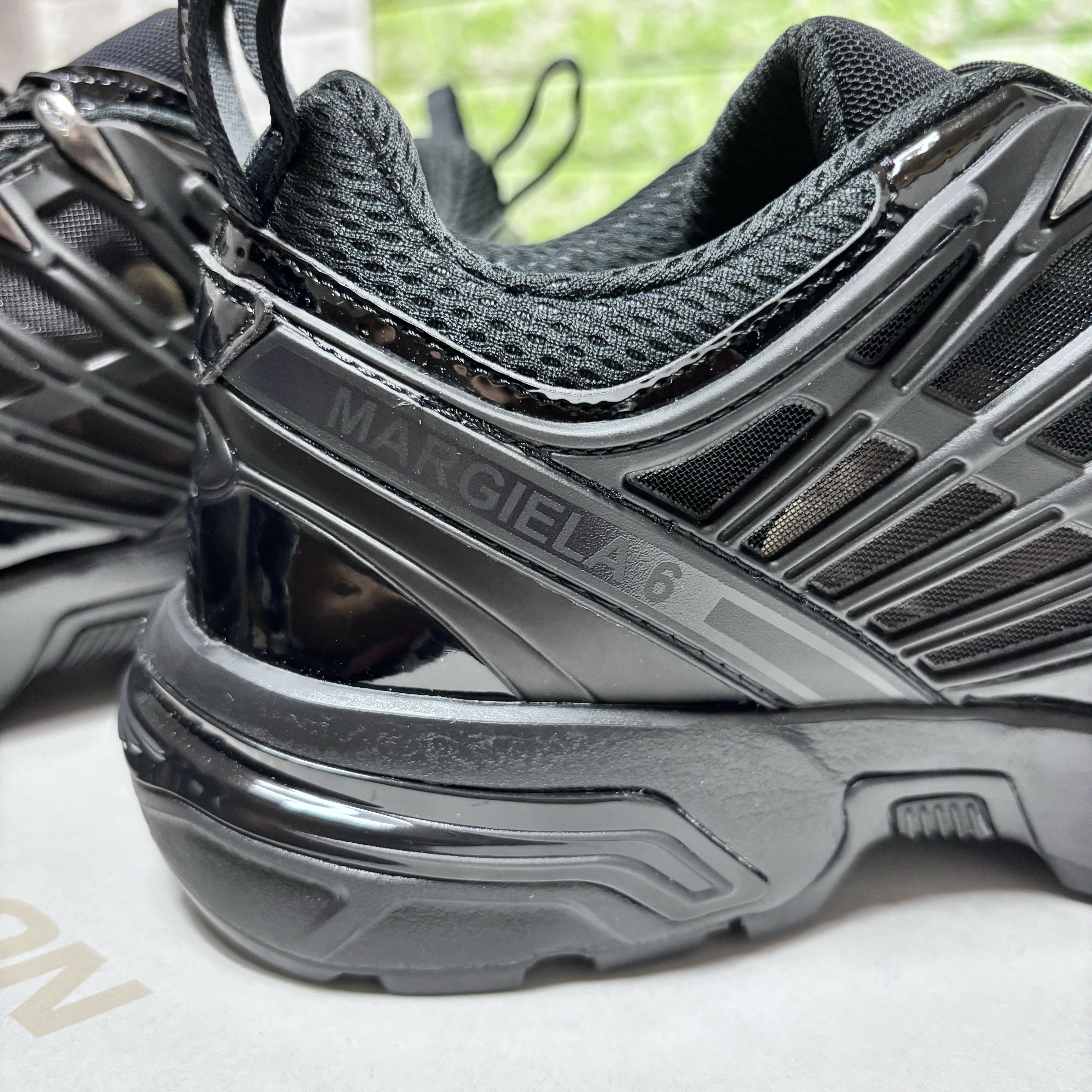 Salomon x MM6 Maison Margiela ACS Pro ADV Black Quiet Shade 착용 스타일 - 4