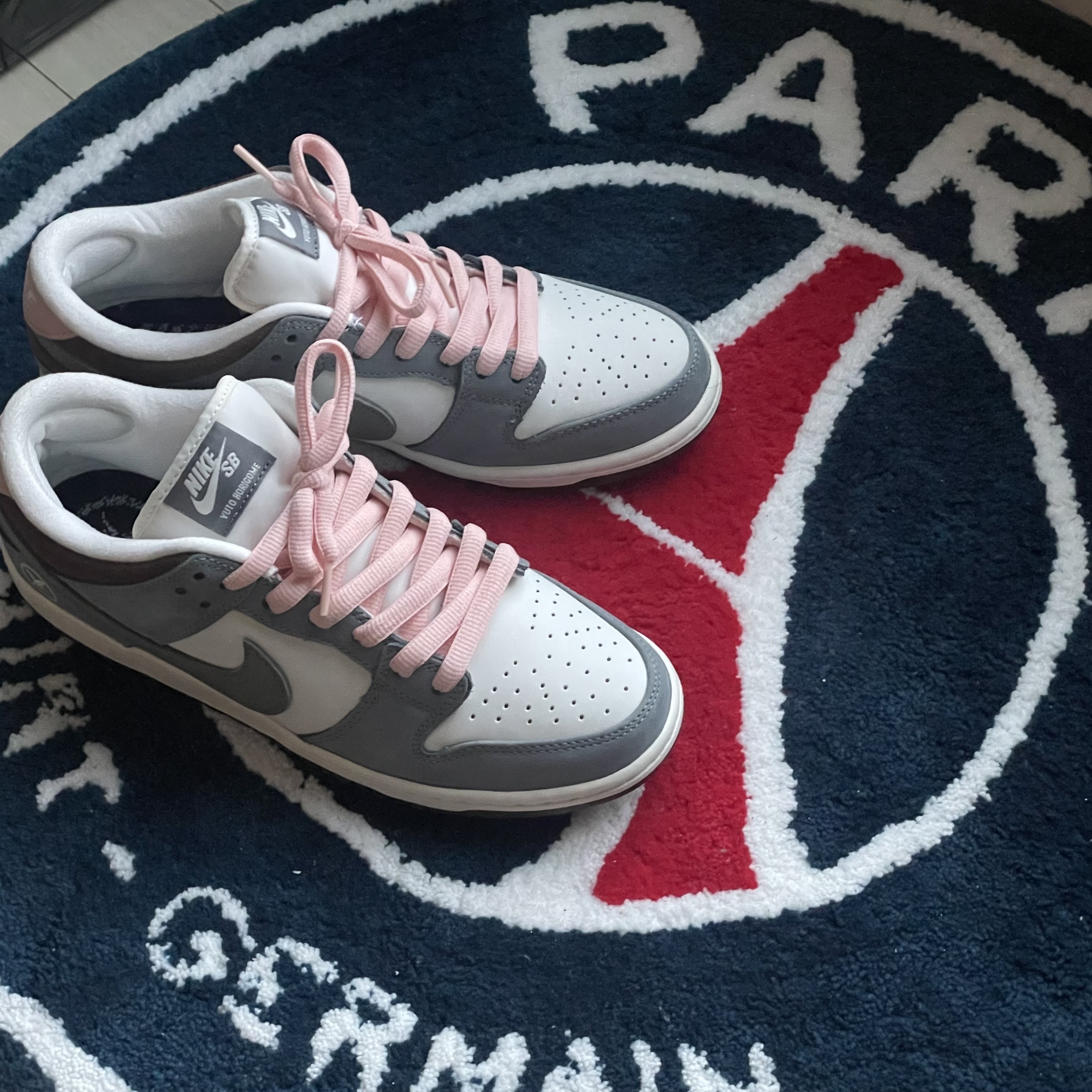 Nike x Yuto Horigome SB Dunk Low Wolf Grey 착용 스타일