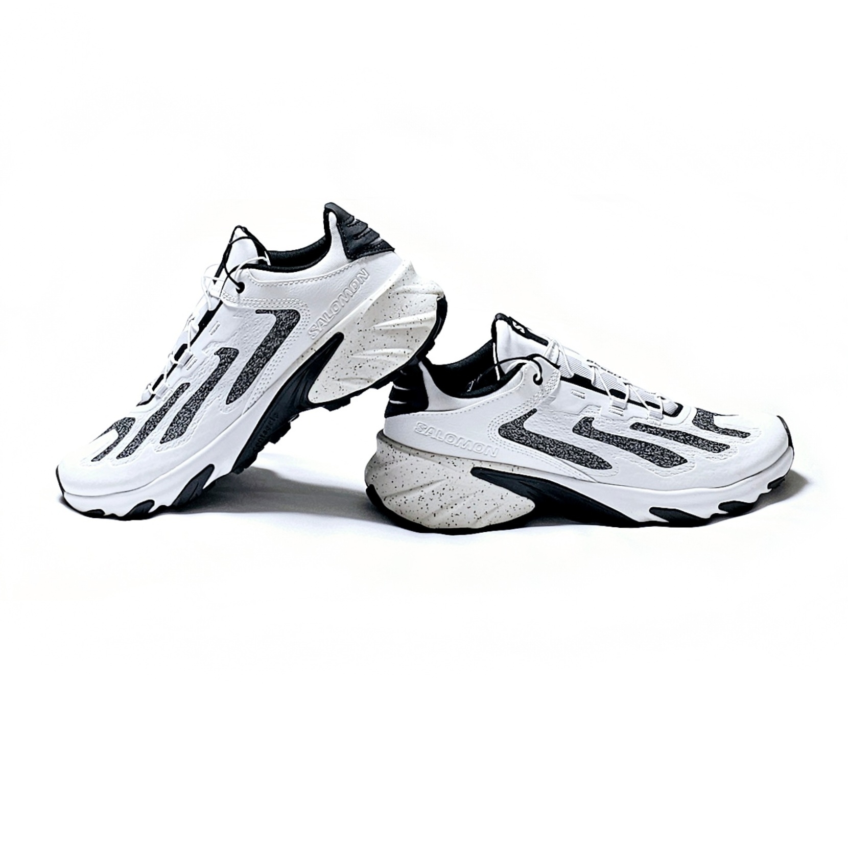 Salomon Speedverse PRG White Vanilla Ice 착용 스타일 - 3