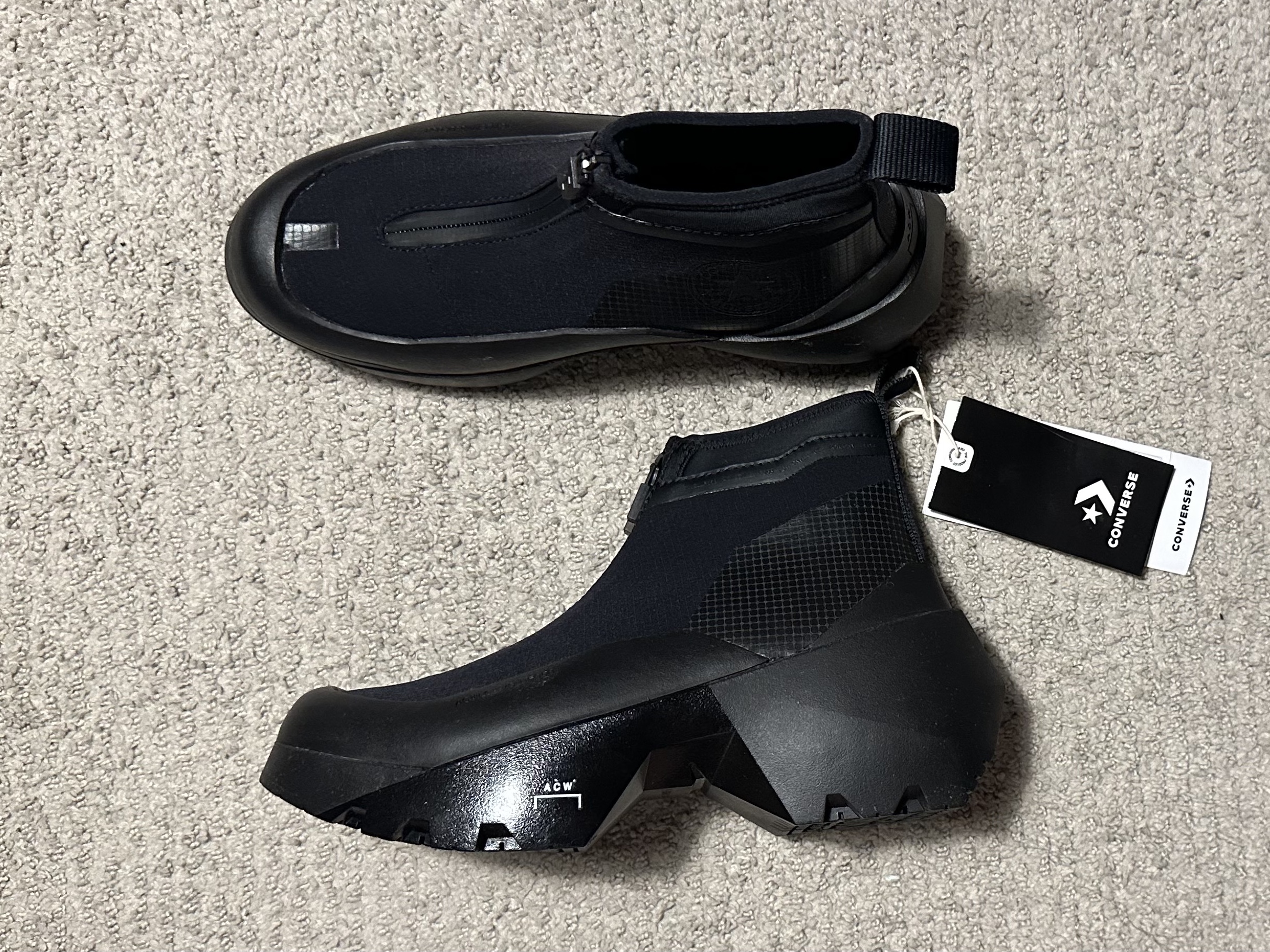 Converse x A-Cold-Wall Geo Forma Boot Onyx 착용 스타일 - 2