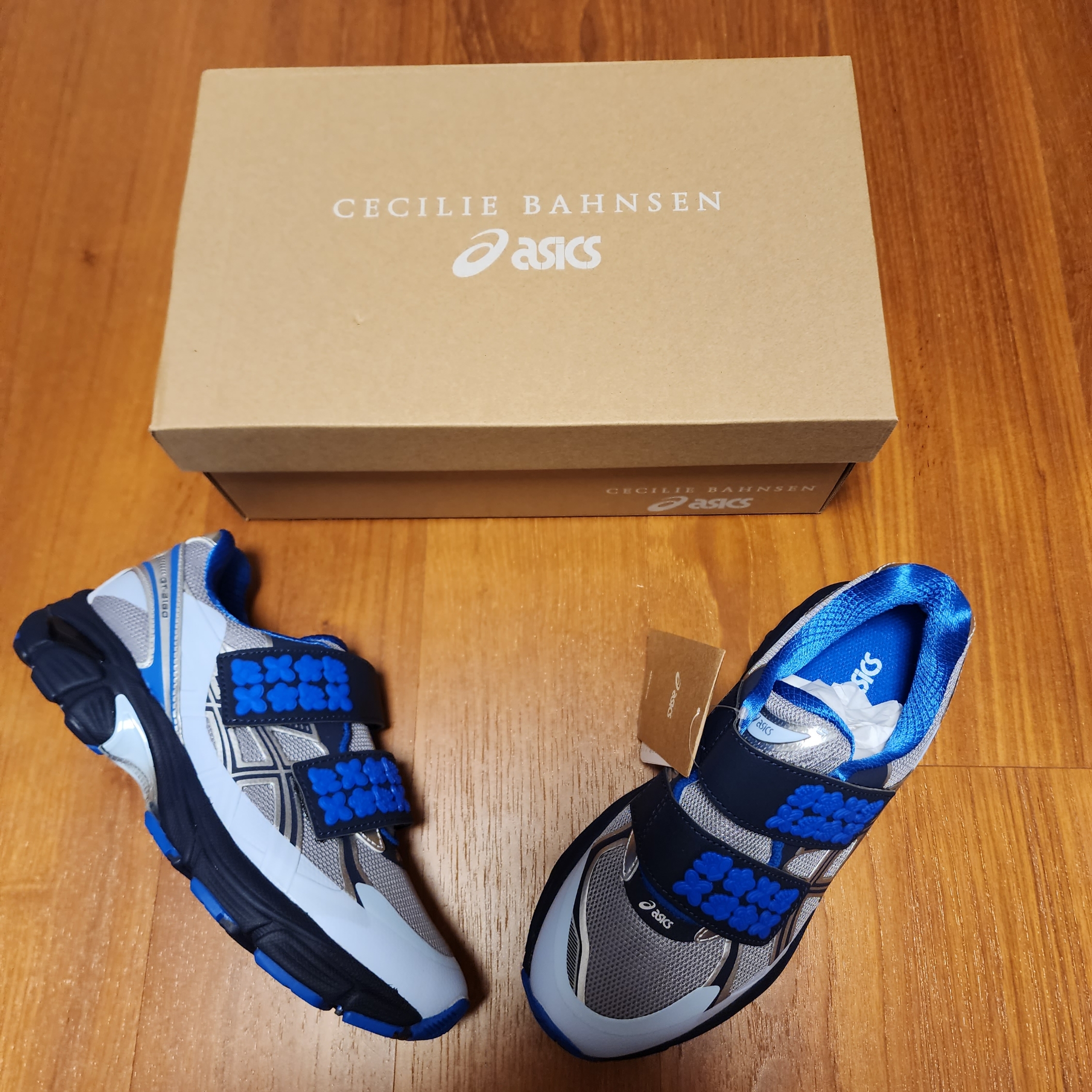 Asics x Cecilie Bahnsen GT-2160 Pure Silver Midnight 착용 스타일 - 3