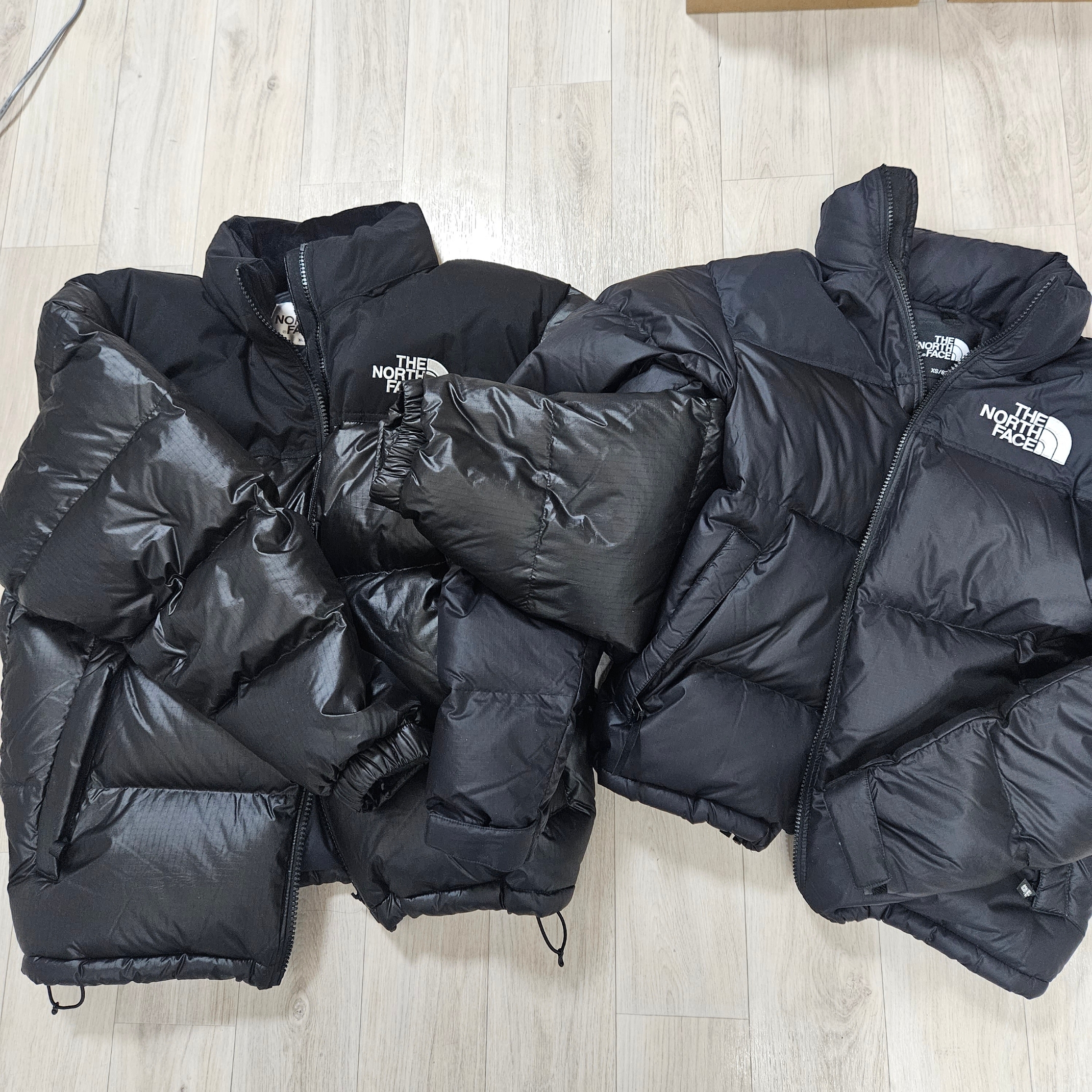 Asics Gel-Kayano 14 Monaco Blue Black, The North Face 1996 Retro Nuptse Jacket Black 착용 스타일 - 3