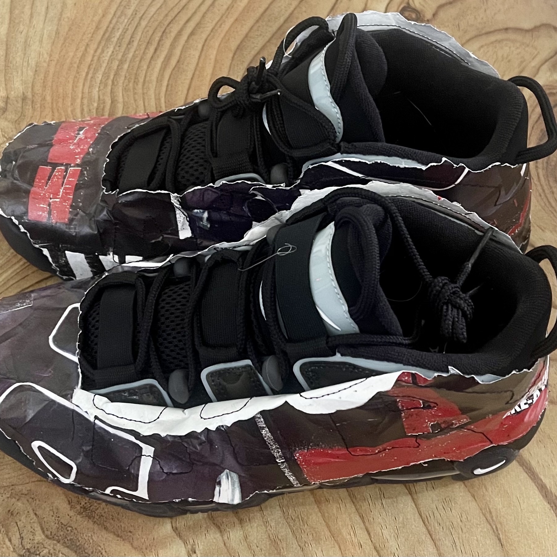 Nike Air More Uptempo 96 Maximum Volume 착용 스타일 - 4