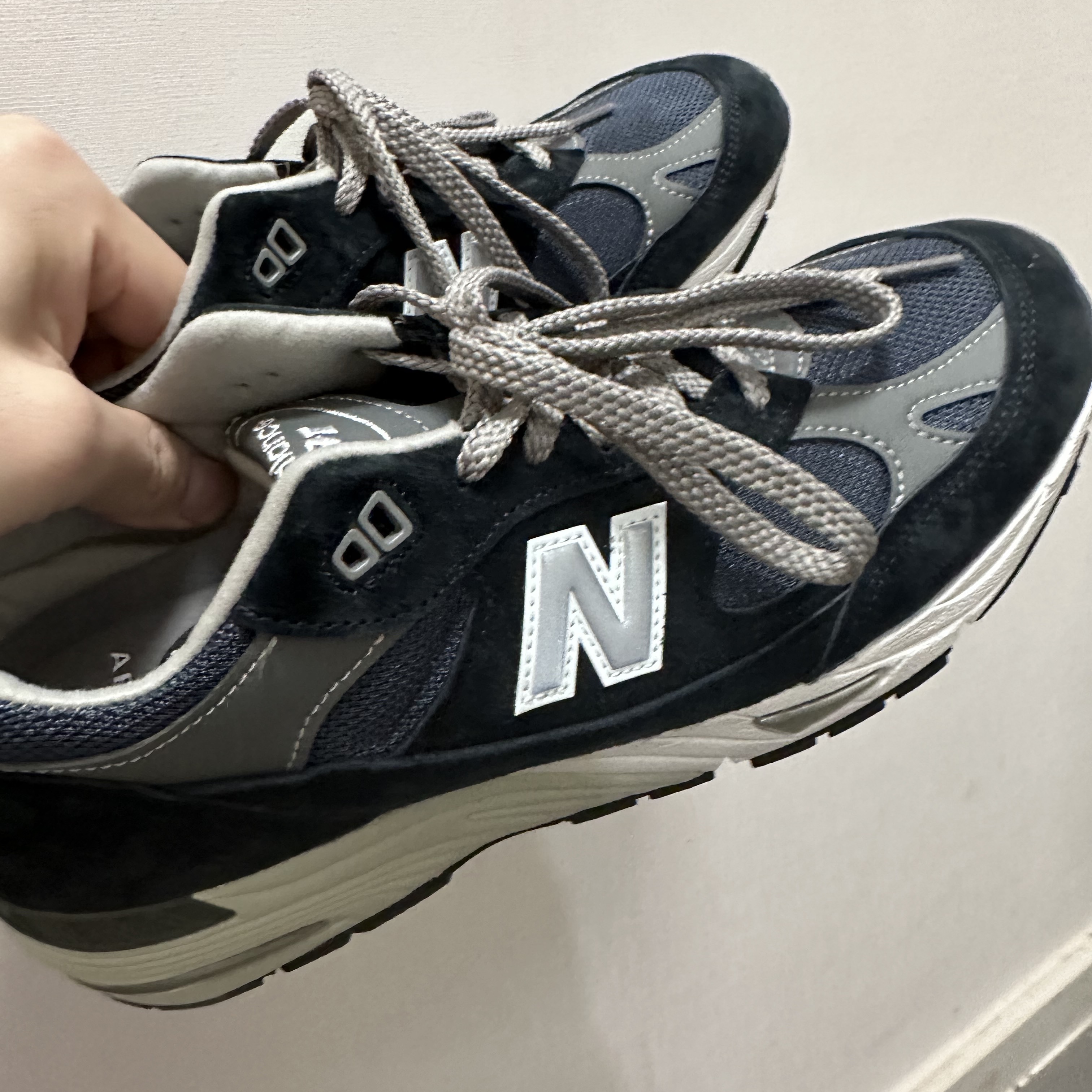 New Balance 991 Made in UK Navy 착용 스타일