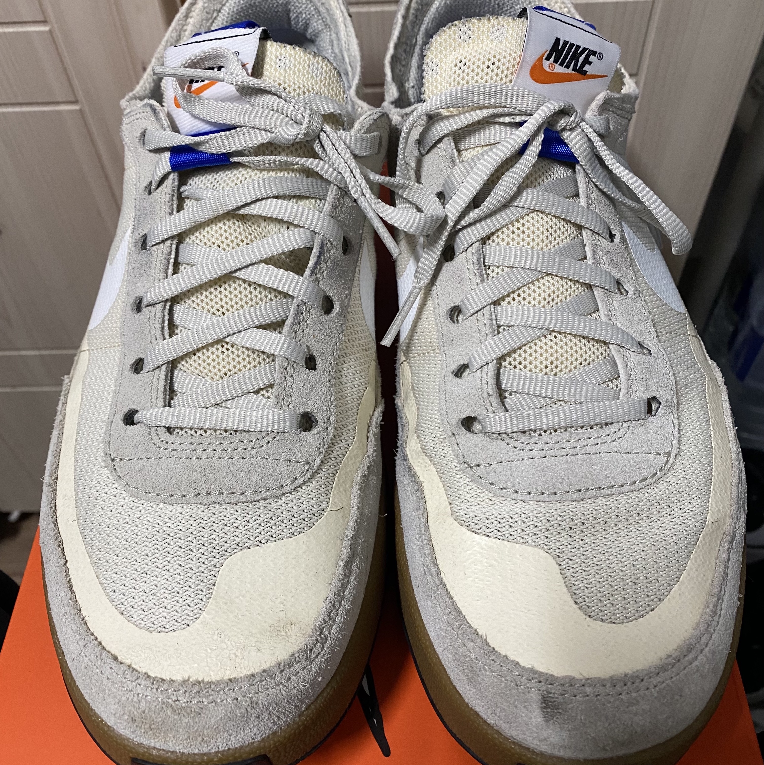Nike x Tom Sachs General Purpose Shoe Light Cream 착용 스타일
