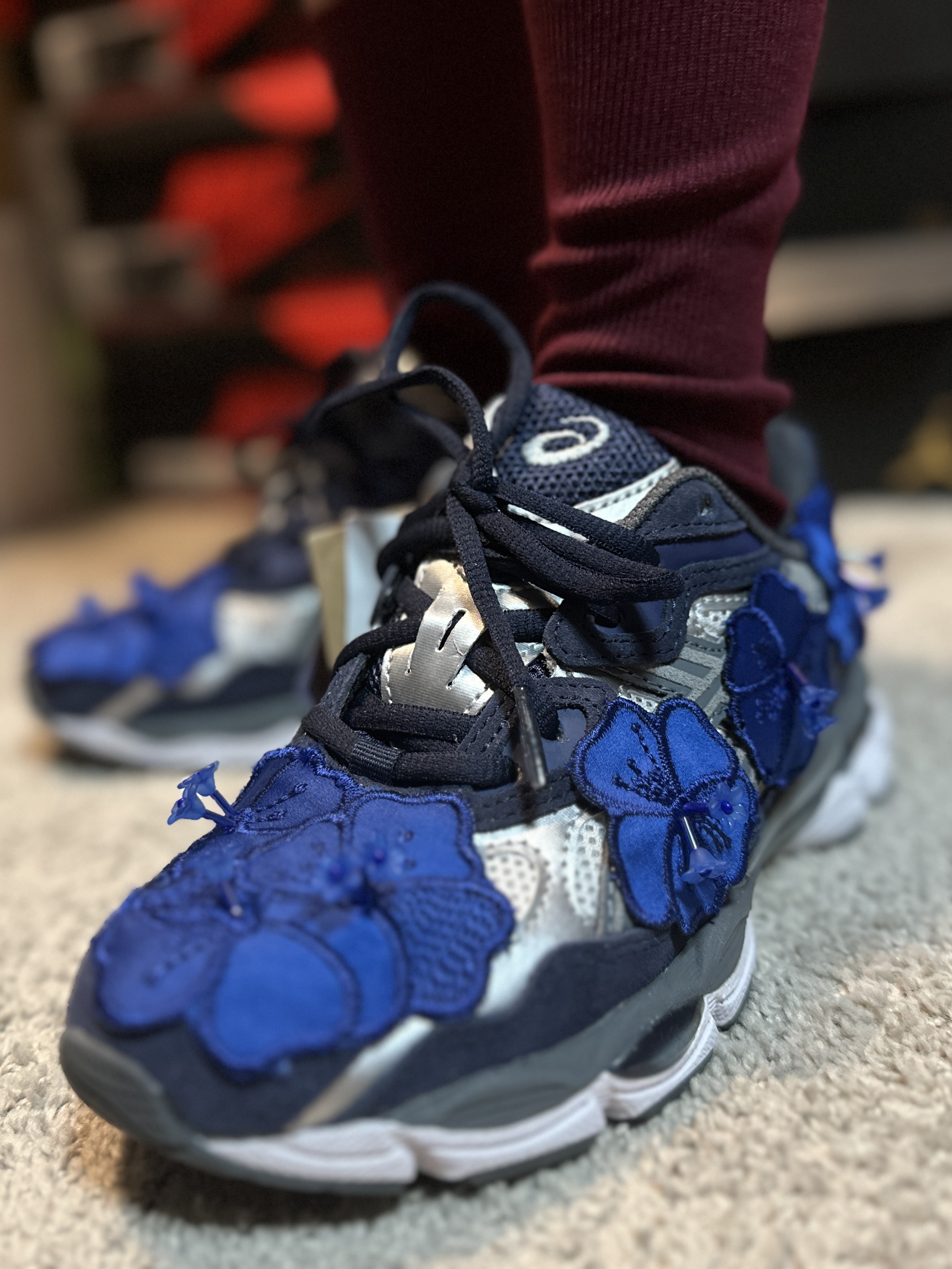 Asics x Cecilie Bahnsen Gel-NYC Grey Blue 착용 스타일 - 3