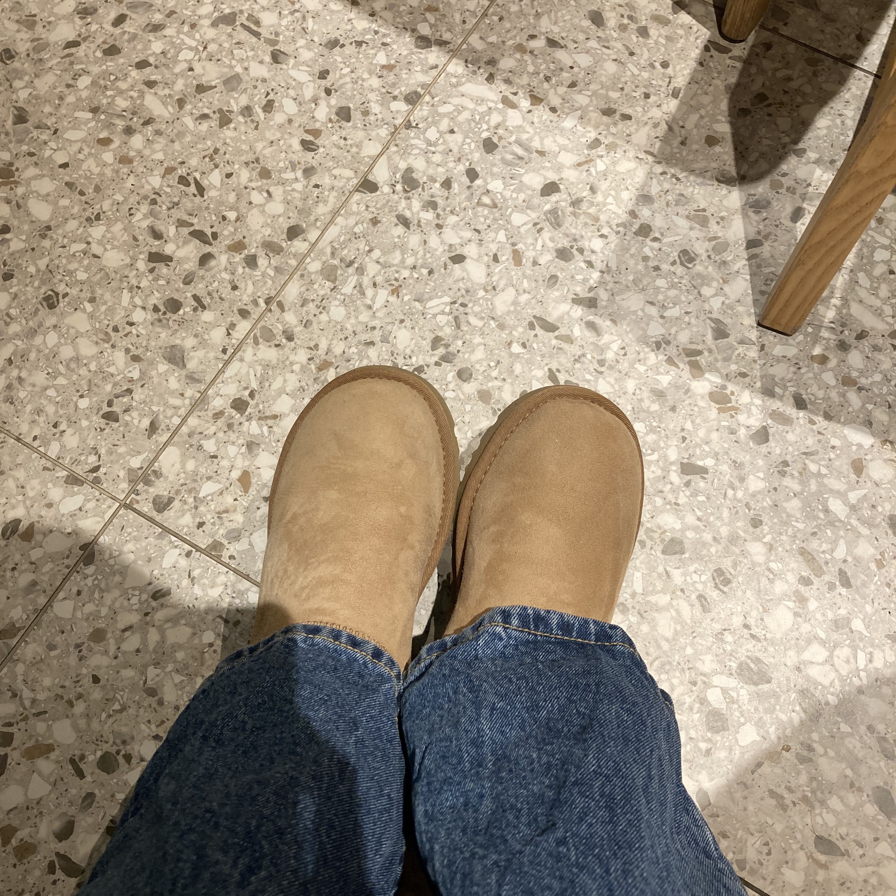 (W) UGG Classic Mini II Boots Chestnut 착용 스타일