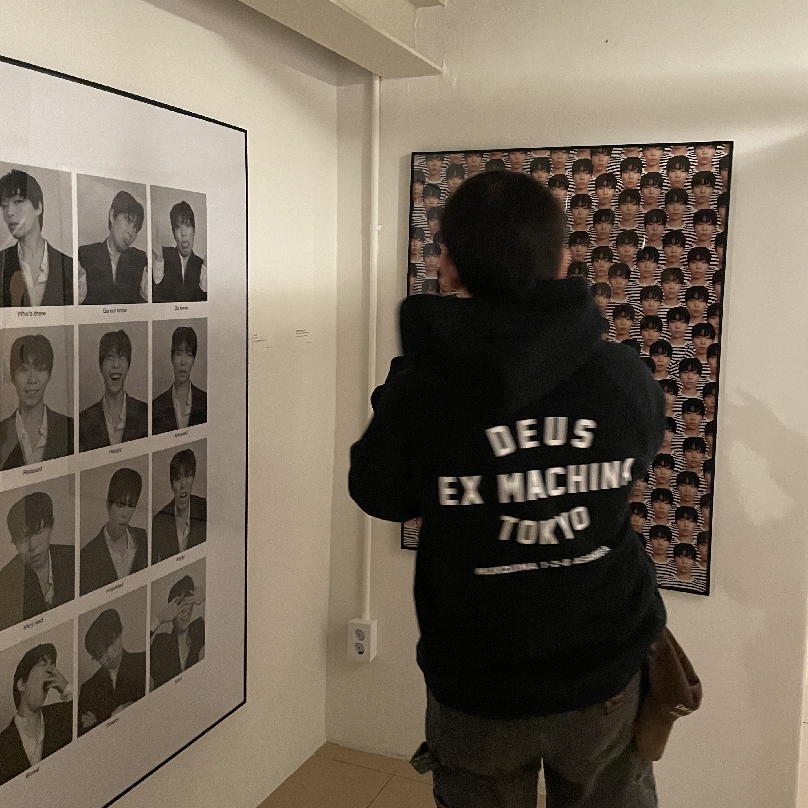 Deus Ex Machina Tokyo Asakusa Address Hoodie Black 착용 스타일