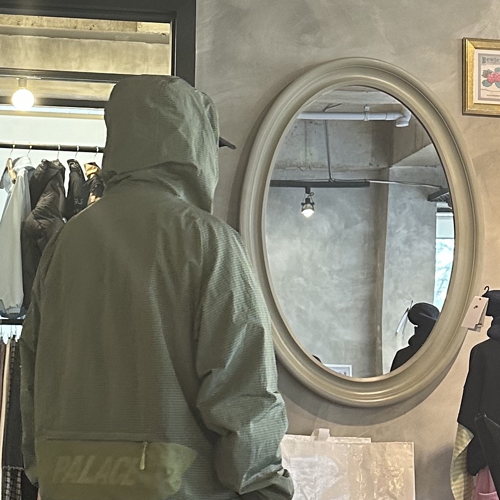 Palace Y-Ripstop Shell Jacket Lime - 23SS 착용 스타일