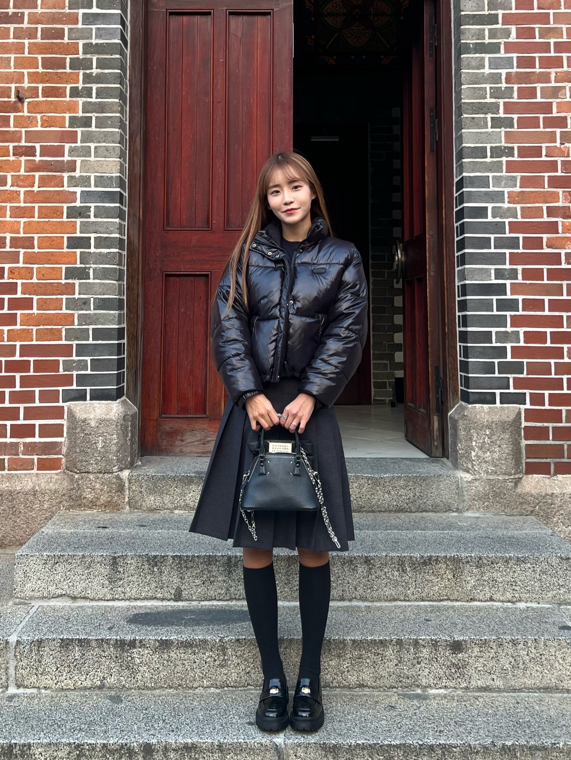 Maison Margiela 5AC Micro Bag Black 착용 스타일 - 1