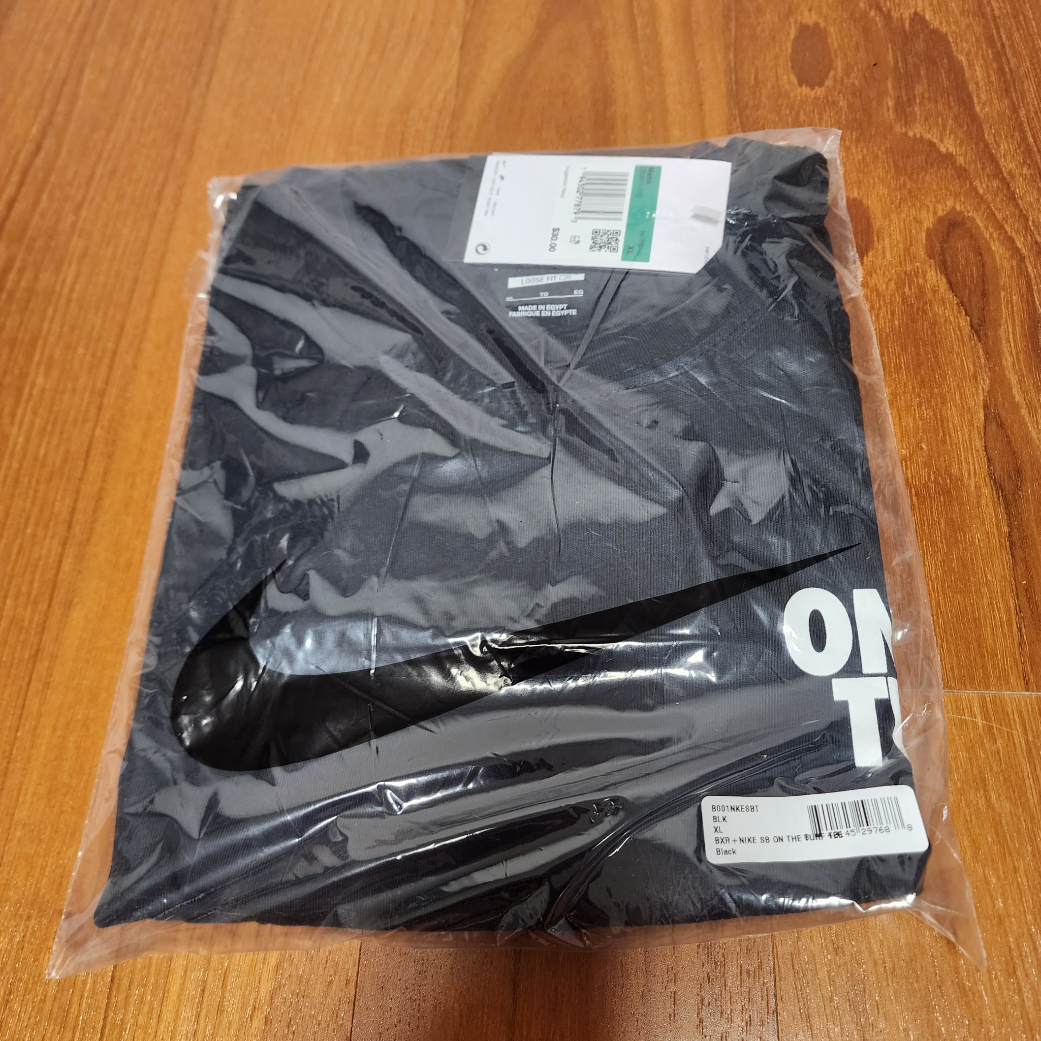 Nike x Born X Raised SB Skate T-Shirt Black - US/EU 착용 스타일 - 4
