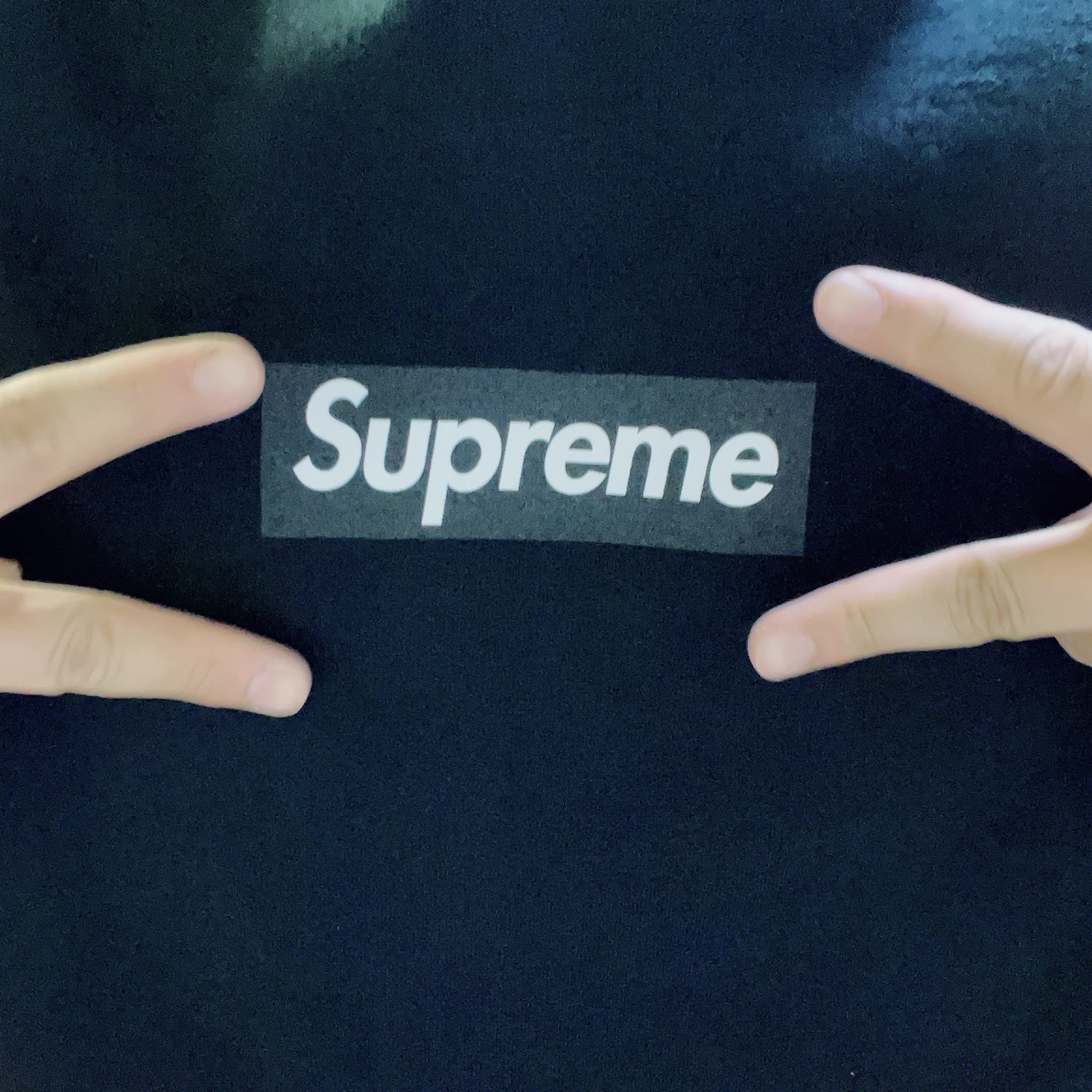 Supreme Box Logo Hooded Sweatshirt Black - 17FW, Supreme Cross Box Logo Hooded Sweatshirt Black - 20FW 착용 스타일 - 4