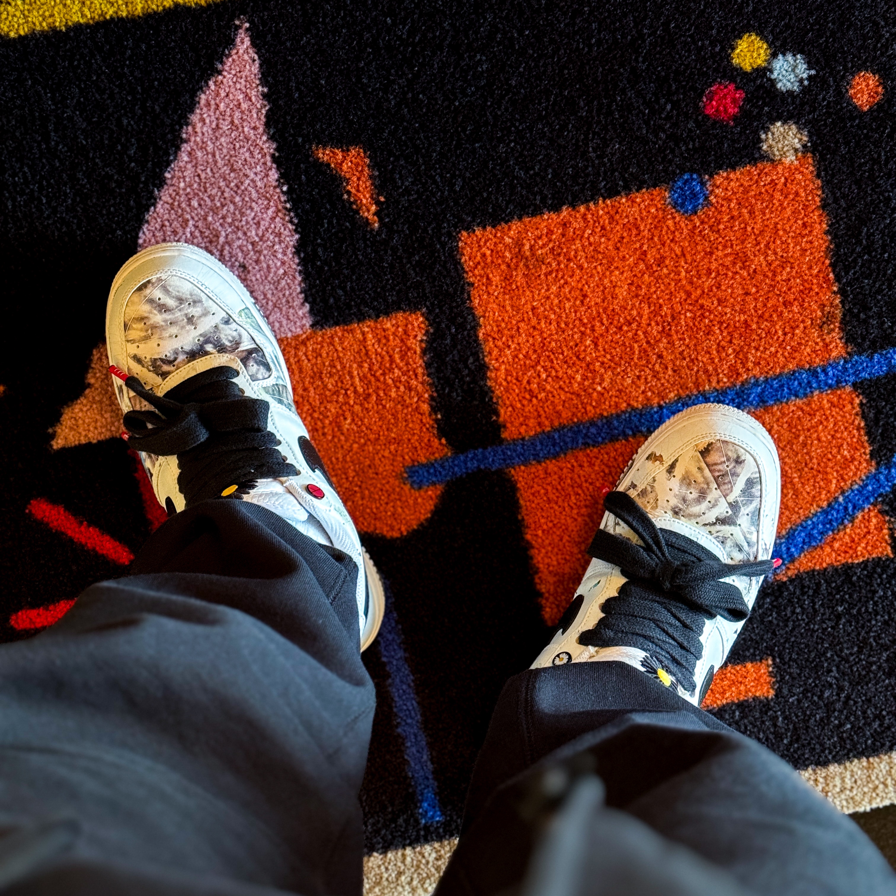 Nike x Peaceminusone Air Force 1 Low Para-Noise 2.0 착용 스타일
