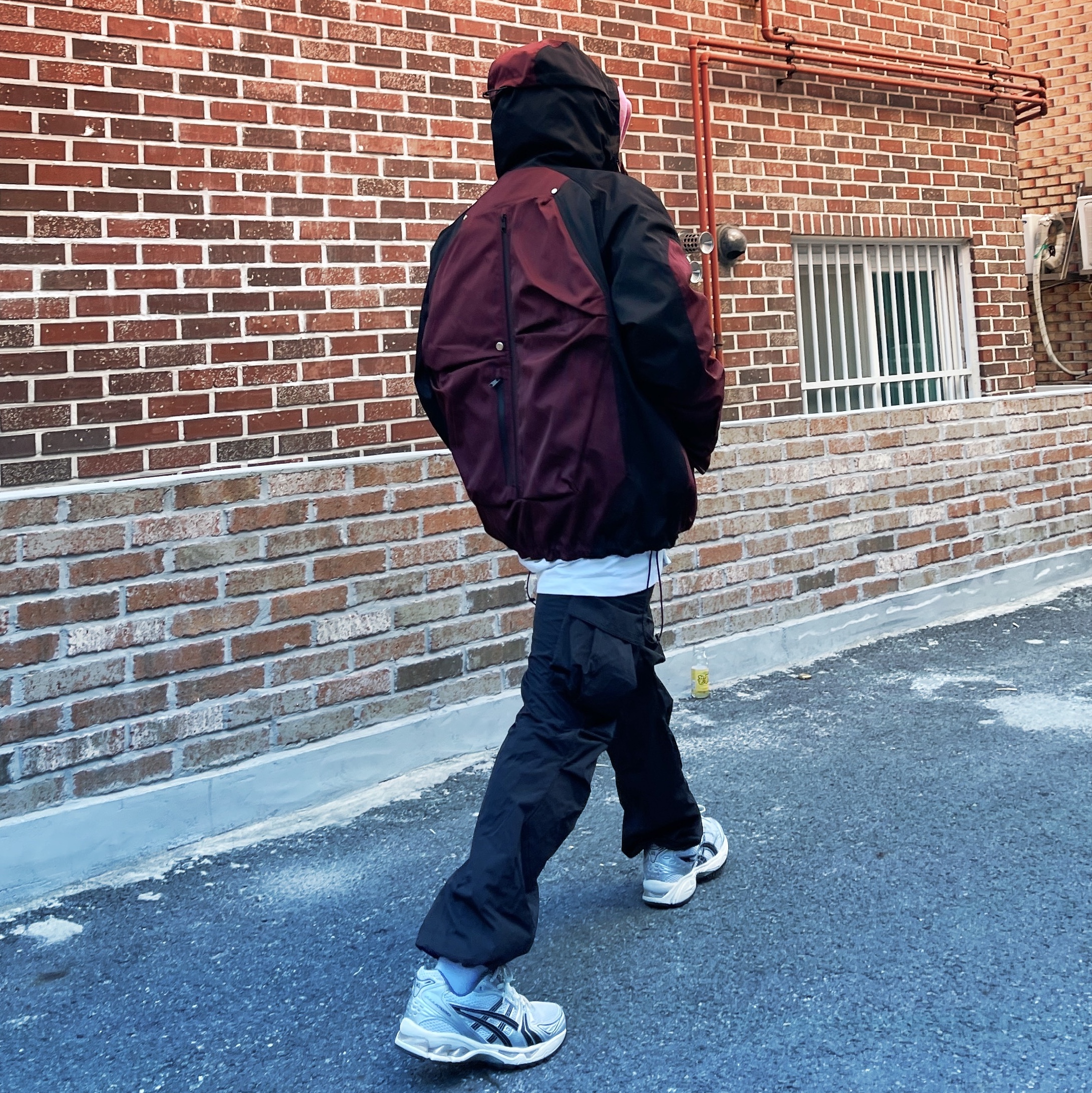 Asics x JJJJound Gel-Kayano 14 Silver Black, Undermycar Kame Multi Zip Turtle Shell Parka Hot Rod - 22FW 착용 스타일