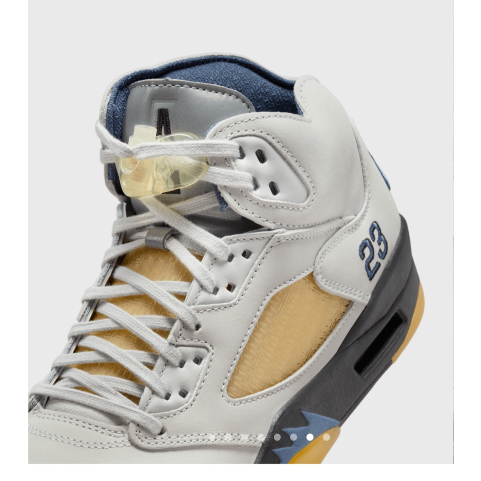 (W) Jordan 5 x A Ma Maniere Retro Dawn 착용 스타일 - 4