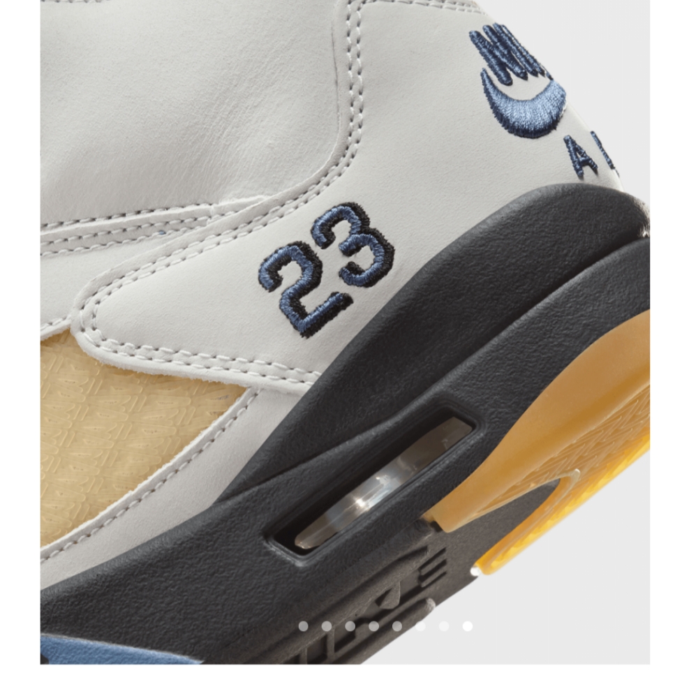 (W) Jordan 5 x A Ma Maniere Retro Dawn 착용 스타일 - 3