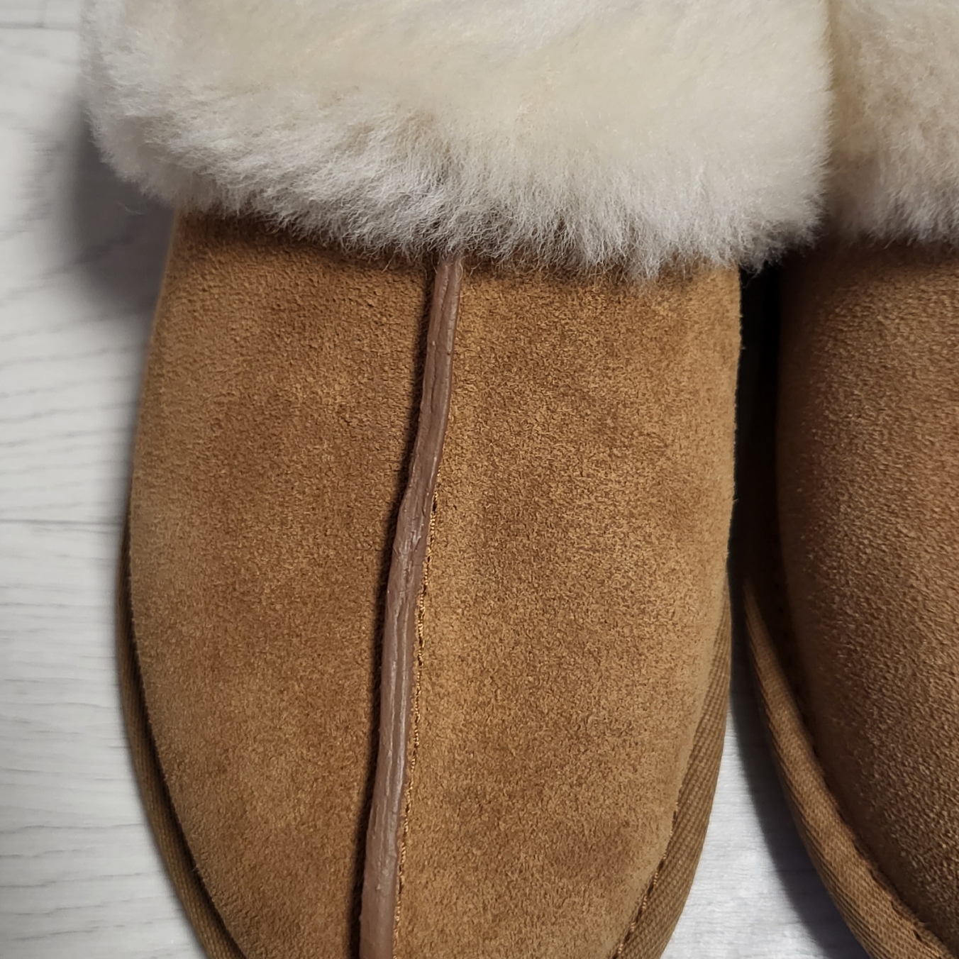 (W) UGG Scuffette II Slipper Chestnut 착용 스타일 - 5