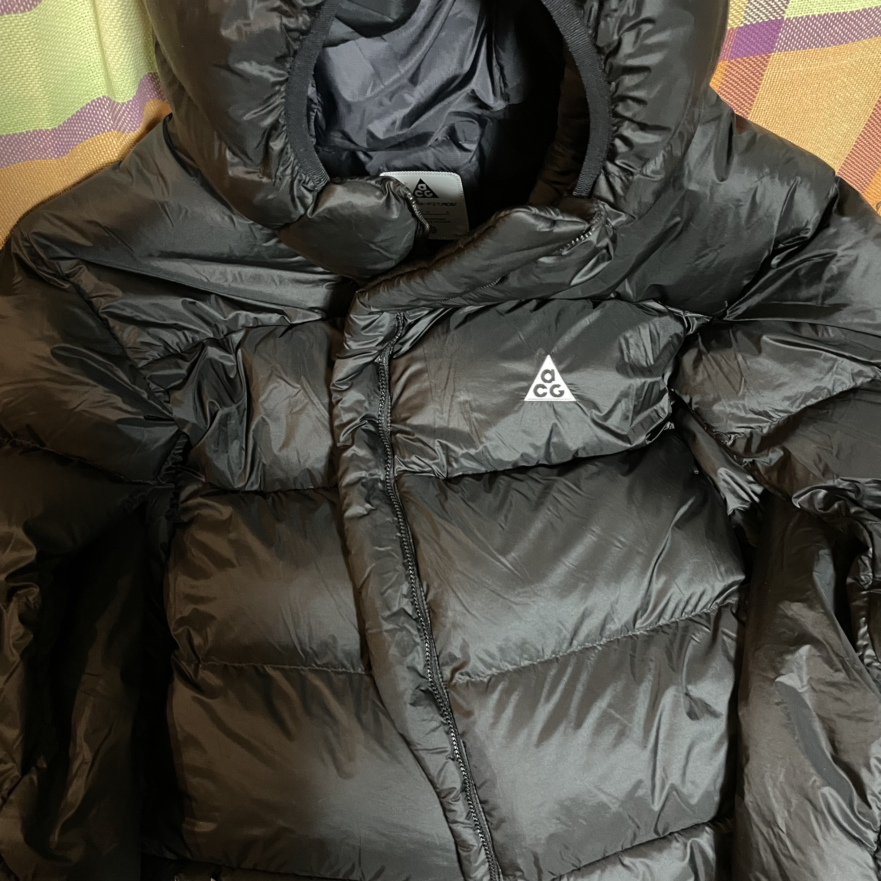Nike ACG Therma-Fit ADV Lunar Lake Puffer Jacket Black - Asia 착용 스타일
