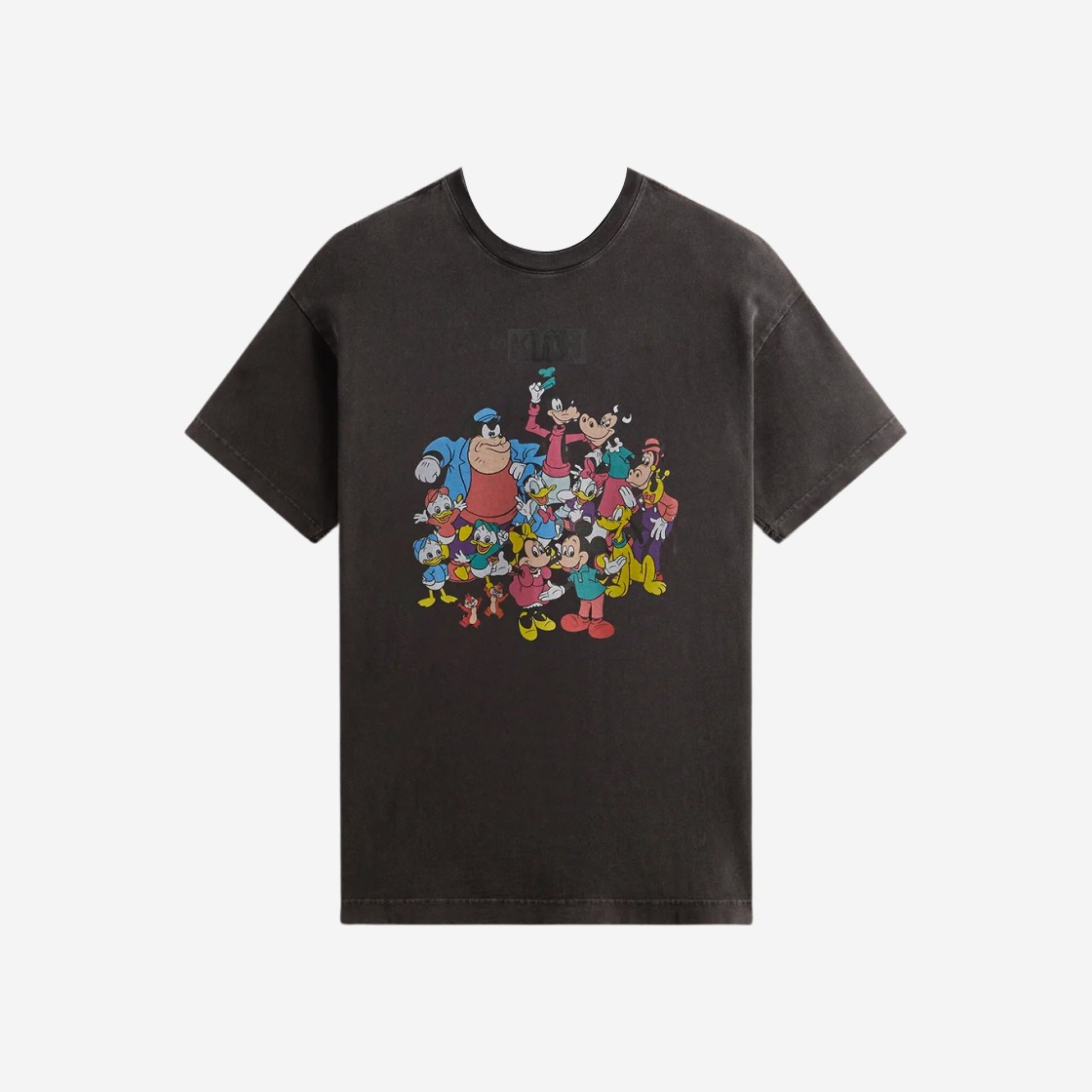 Kith x Disney for Mickey & Friends Vintage T-Shirt Black 상세 이미지 1