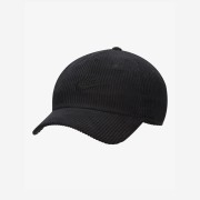 Nike Club Unstructured Corduroy Cap Black