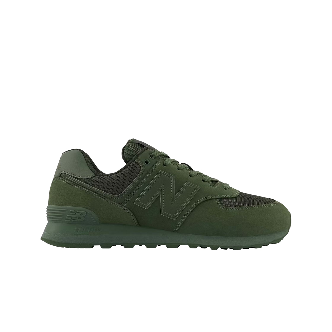 New Balance 574 Mono Green Norway Spruce 상세 이미지 1