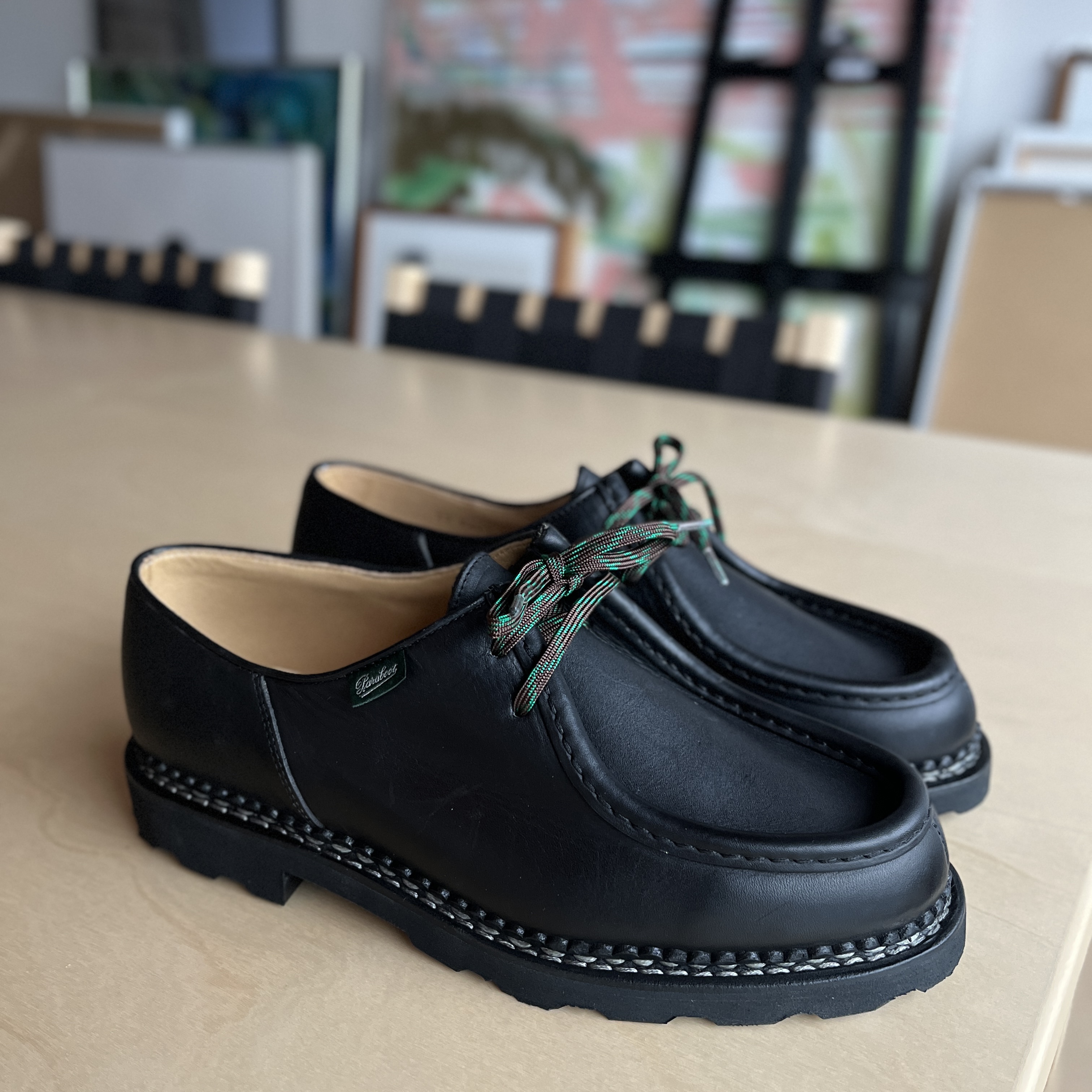 Paraboot Michael Lisse Black 착용 스타일 - 2