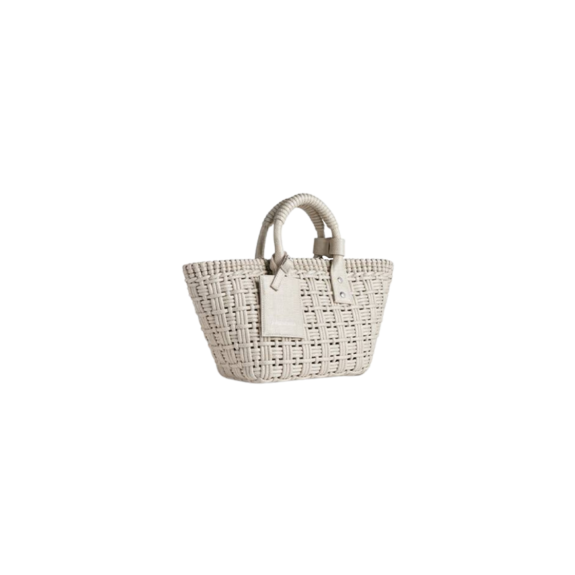 Balenciaga Bistro XS Basket with Strap Off White 상세 이미지 2