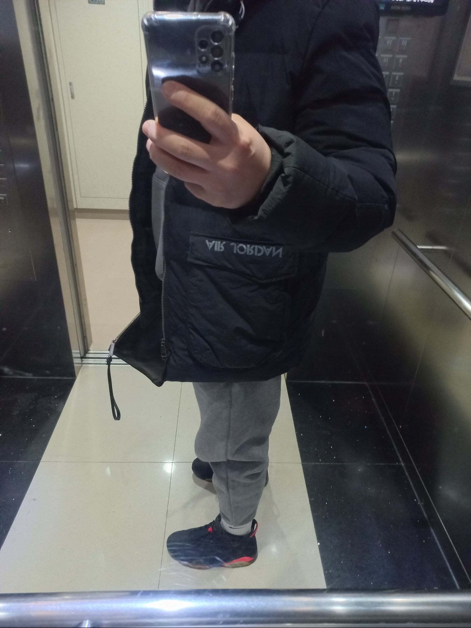 Jordan 6 Retro Infrared 2019, Jordan 6 Retro Infrared 2014 착용 스타일