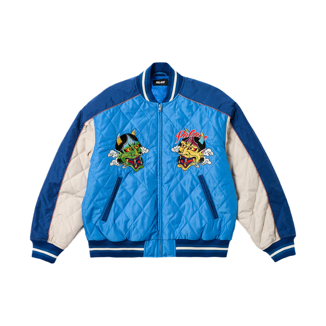 希少palace catch it bomber jacket navy S