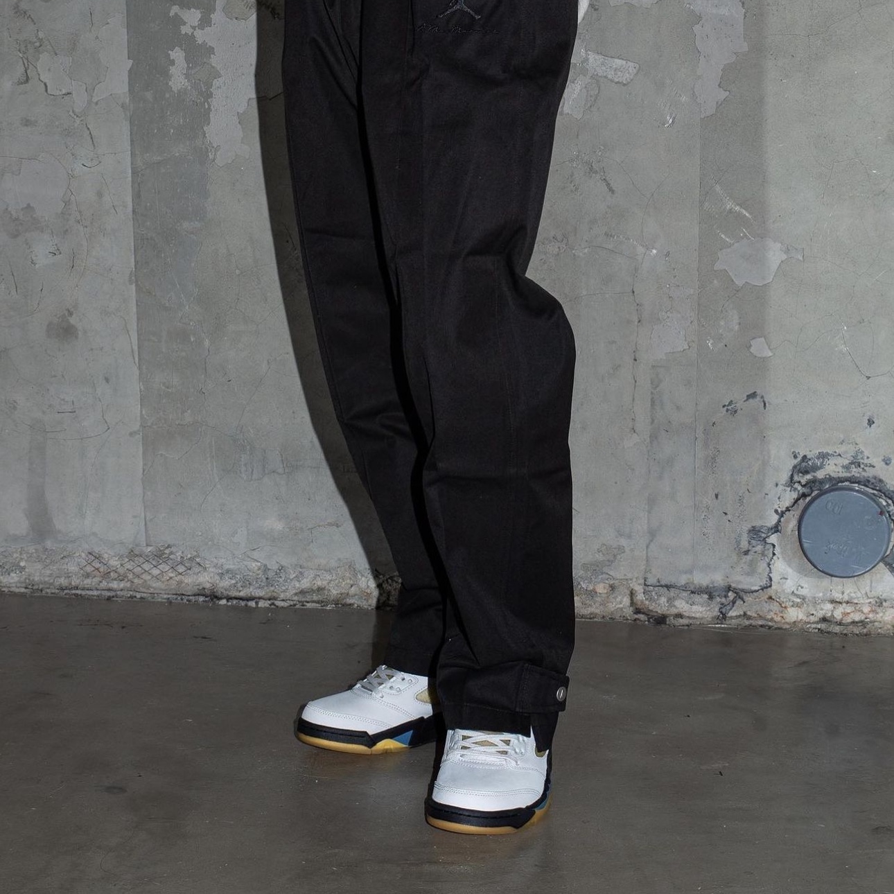 (W) Jordan 5 x A Ma Maniere Retro Dawn 착용 스타일 - 1