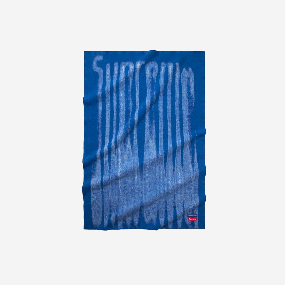 Supreme Blurred Logo Blanket Blue - 23FW 상세 이미지 1