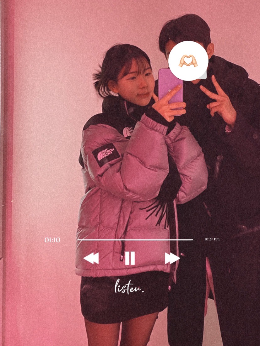 The North Face White Label Novelty Nuptse Down Jacket Heather Gray, AMI de Coeur Wool Classic Muffler Black 착용 스타일