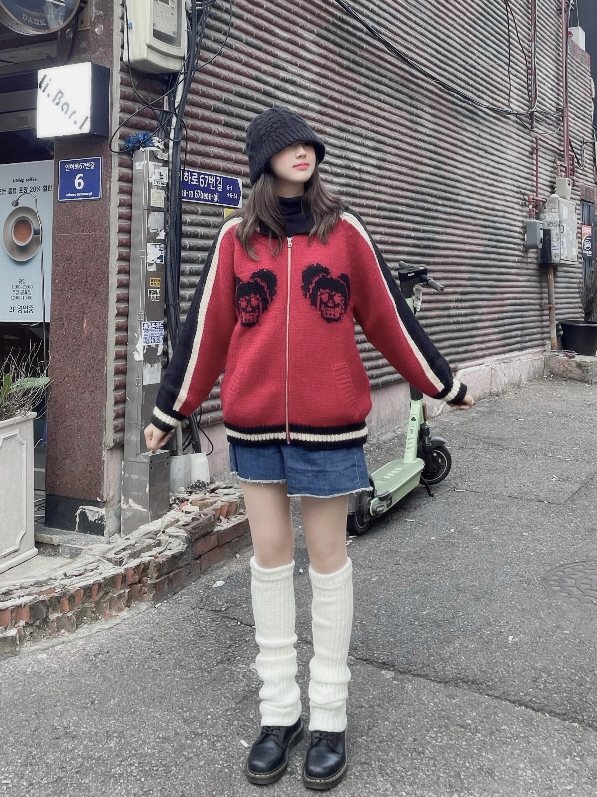 Dr. Martens 1460 Smooth Boots Black 착용 스타일