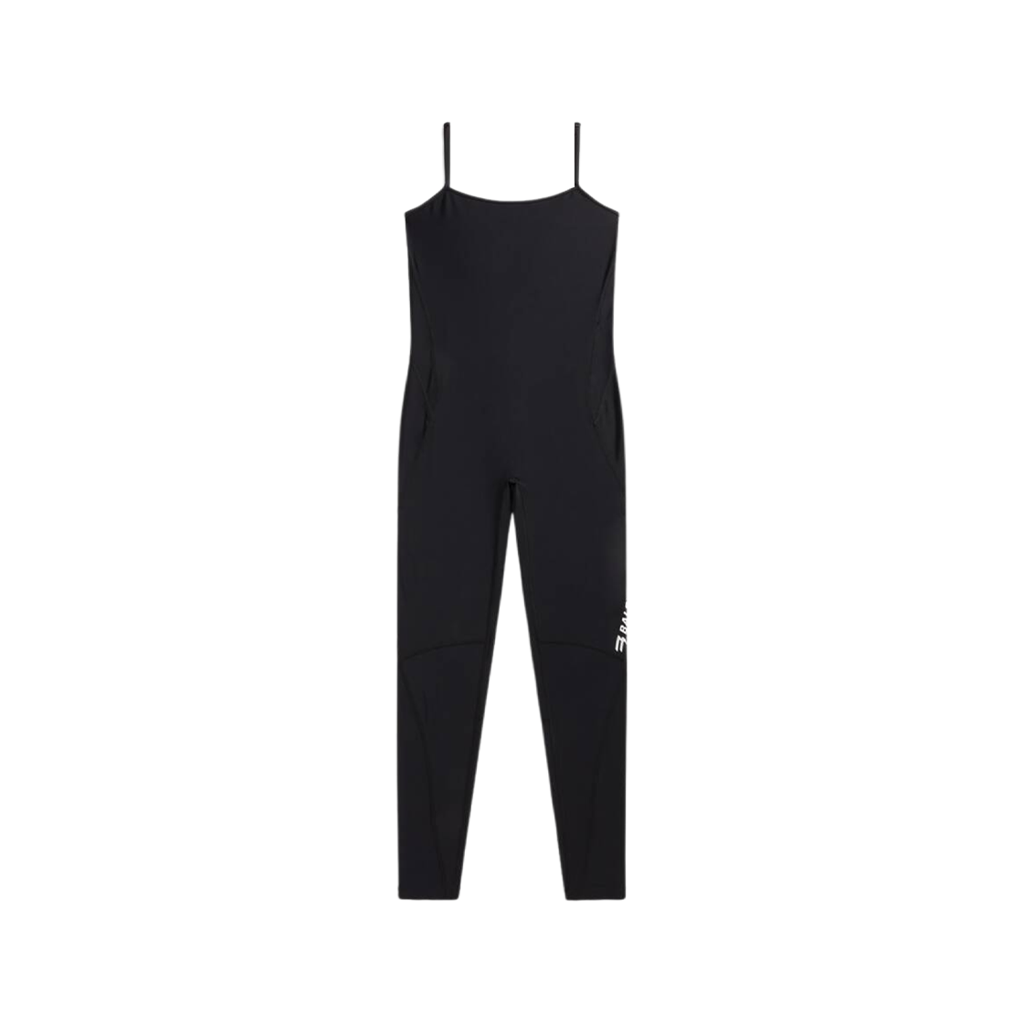 (W) Balenciaga Sporty B Activewear Bodysuit Black 상세 이미지 1