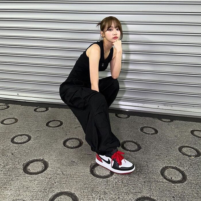 Jordan 1 Retro Low OG Black Toe 착용 스타일 - 1