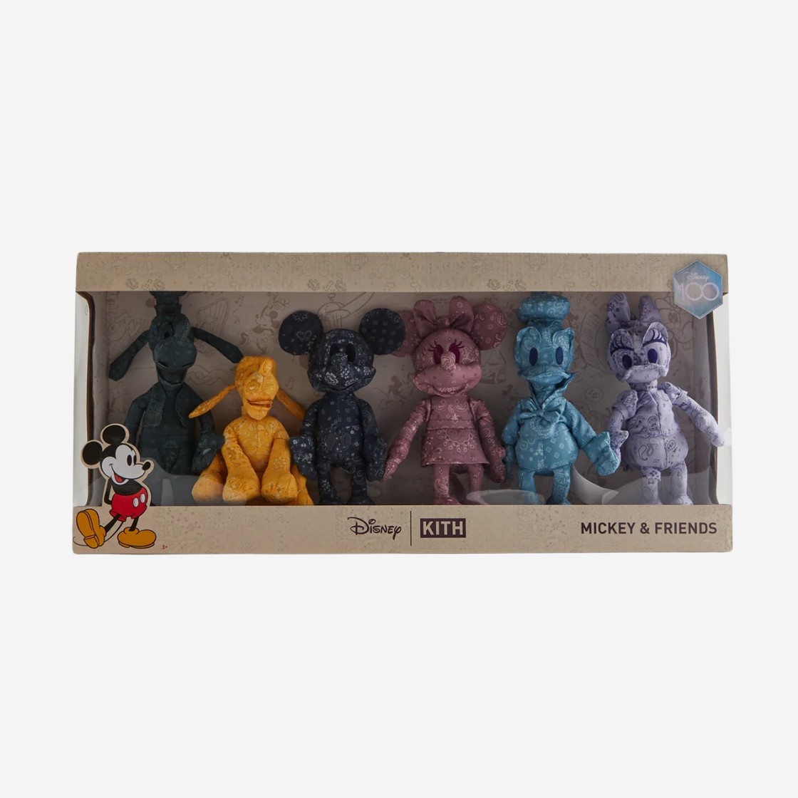 Kith x Disney for Mickey & Friends 6Pack Plush Set Multi 상세 이미지 2