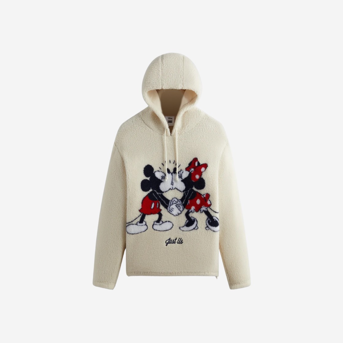 Kith x Disney for Mickey & Friends Sherpa Hoodie Sandrift 상세 이미지 1