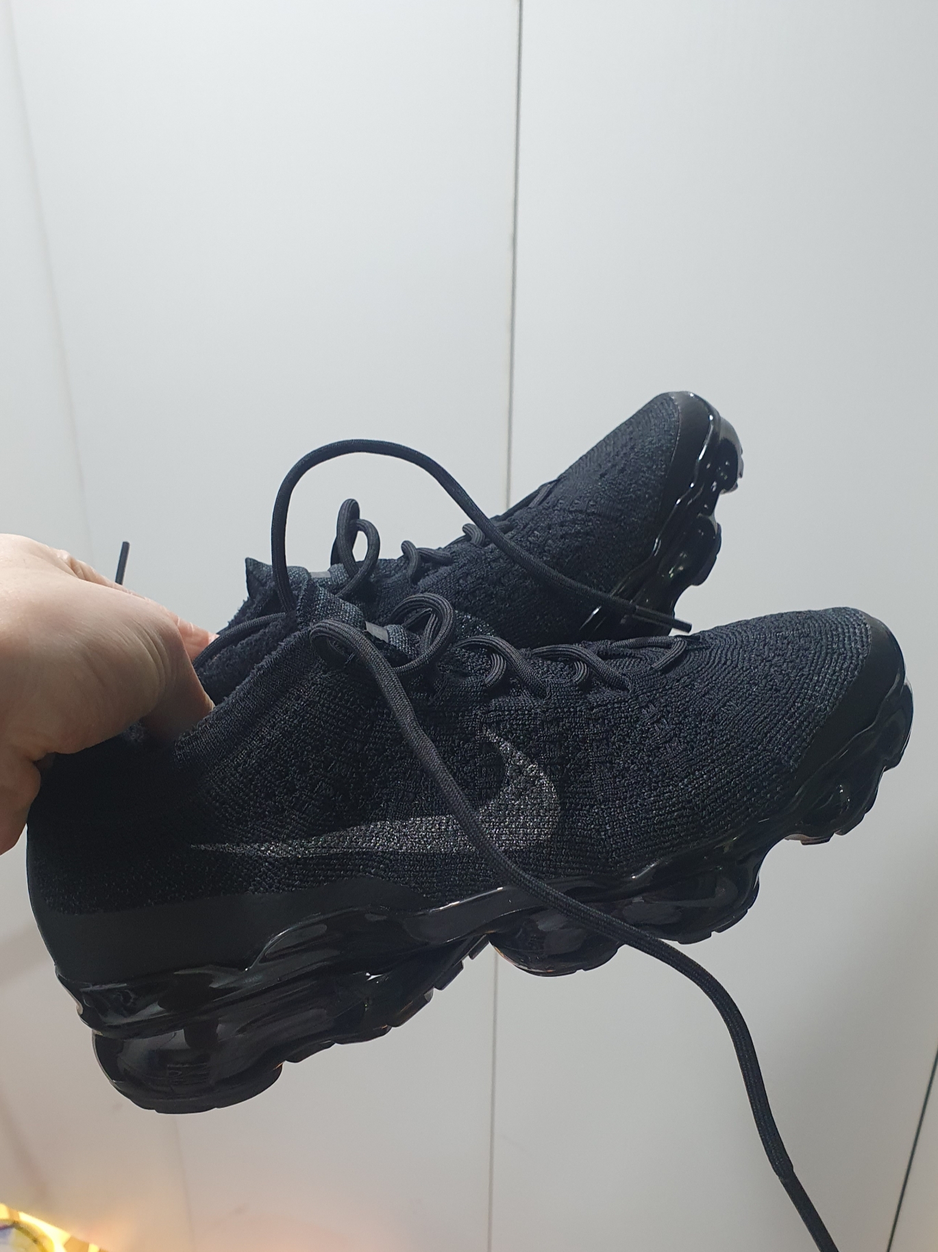 Nike KD 15 EP 50 Years of Hip-Hop Black Smoke Grey, Nike Air VaporMax 2023 Flyknit Triple Black 착용 스타일 - 2
