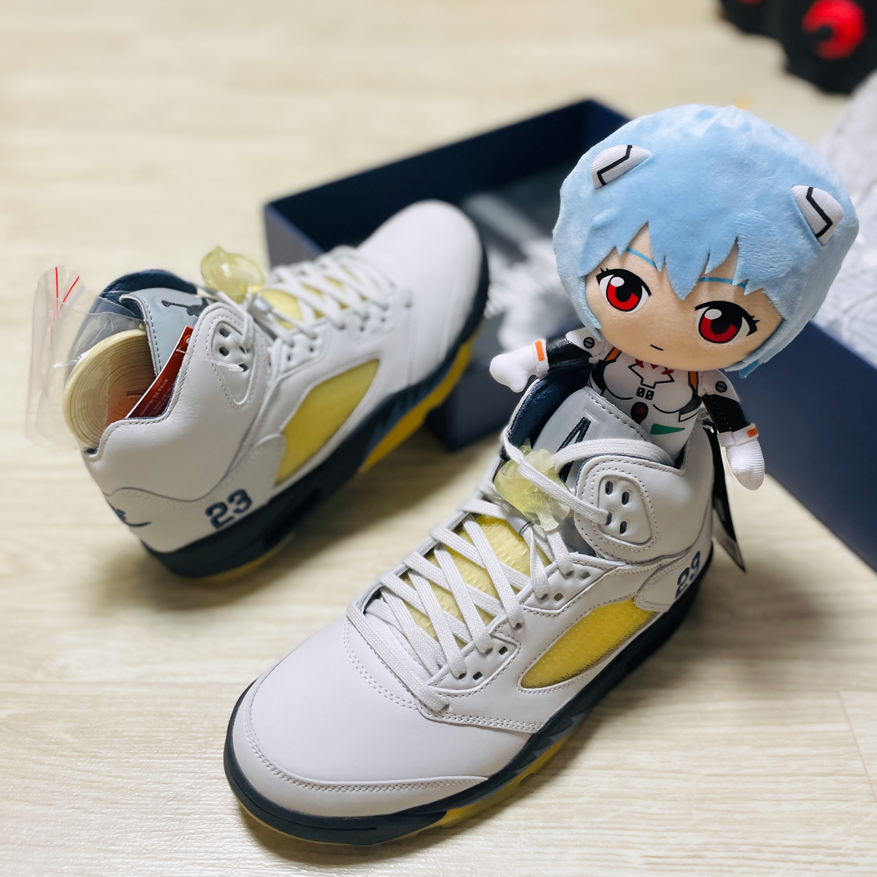 (W) Jordan 5 x A Ma Maniere Retro Dawn 착용 스타일