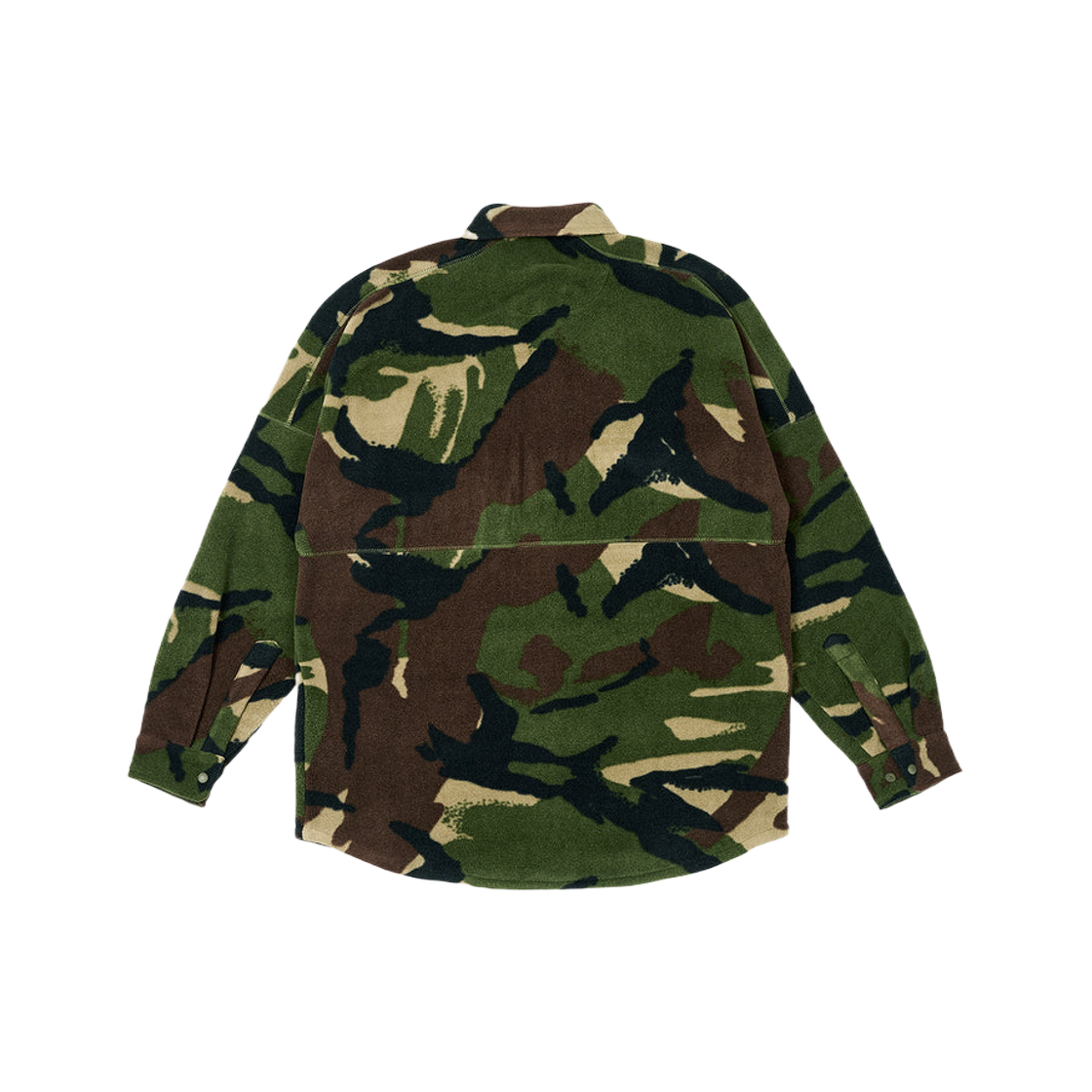 Palace Polartec Drop Shoulder Shirt Woodland DPM - 23FW 상세 이미지 2