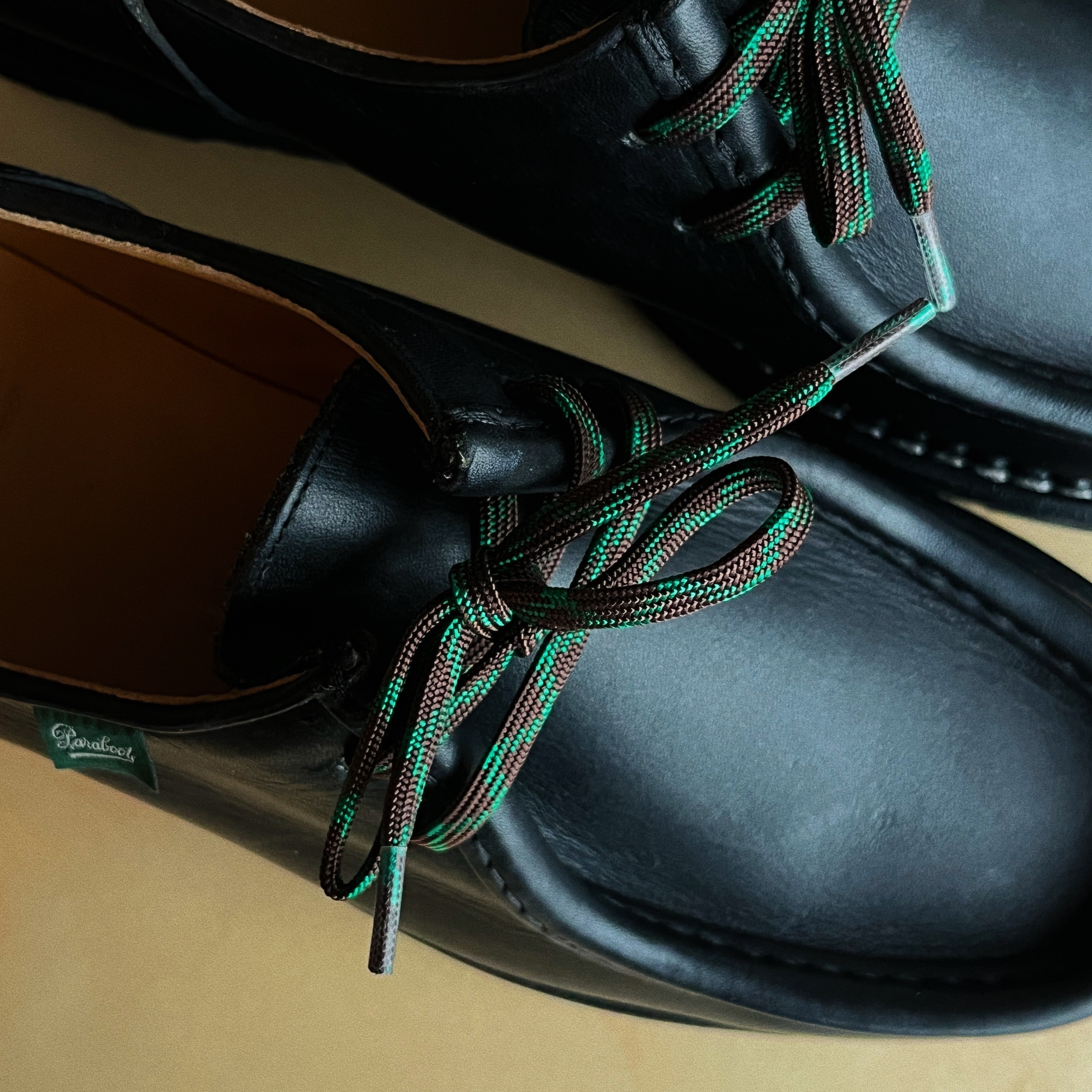 Paraboot Michael Lisse Black 착용 스타일 - 1
