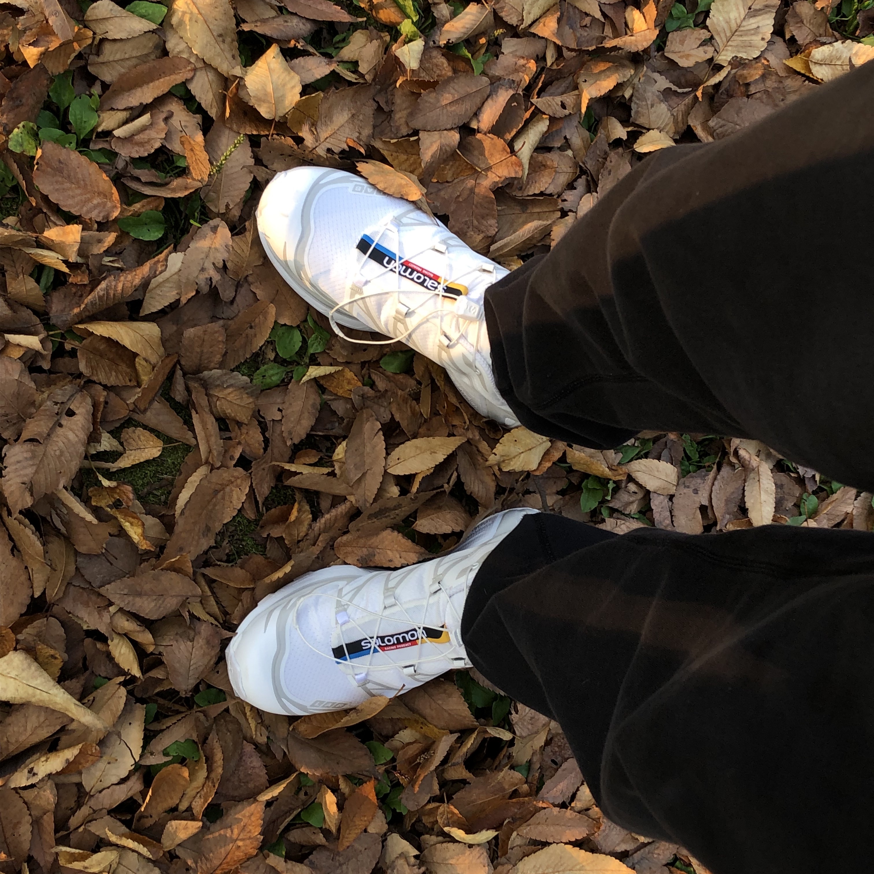 Salomon XT-6 ADV White 착용 스타일 - 1