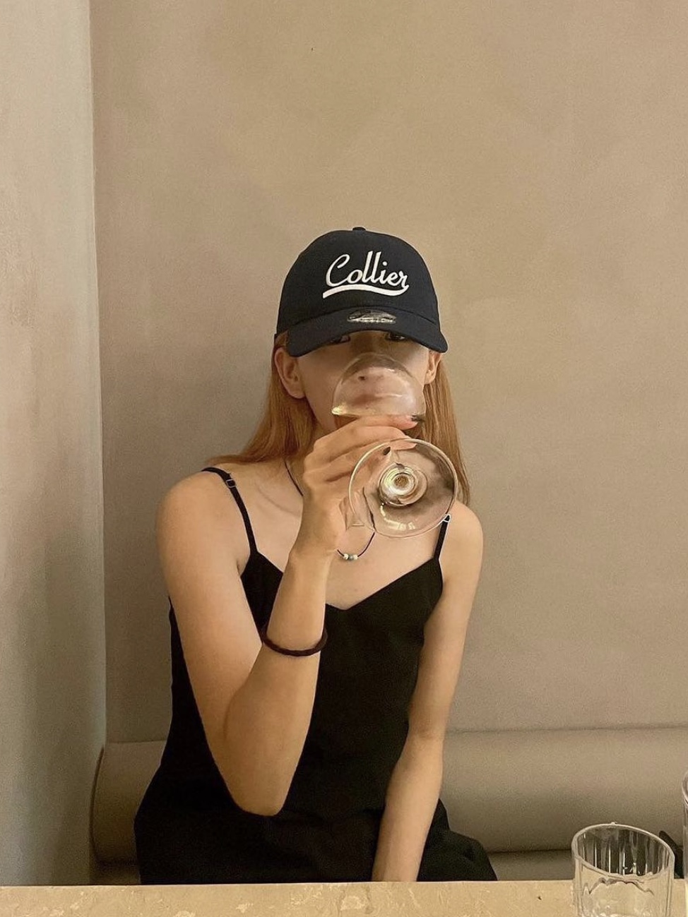 IDEA x New Era The Collier Cap Navy 착용 스타일 - 8