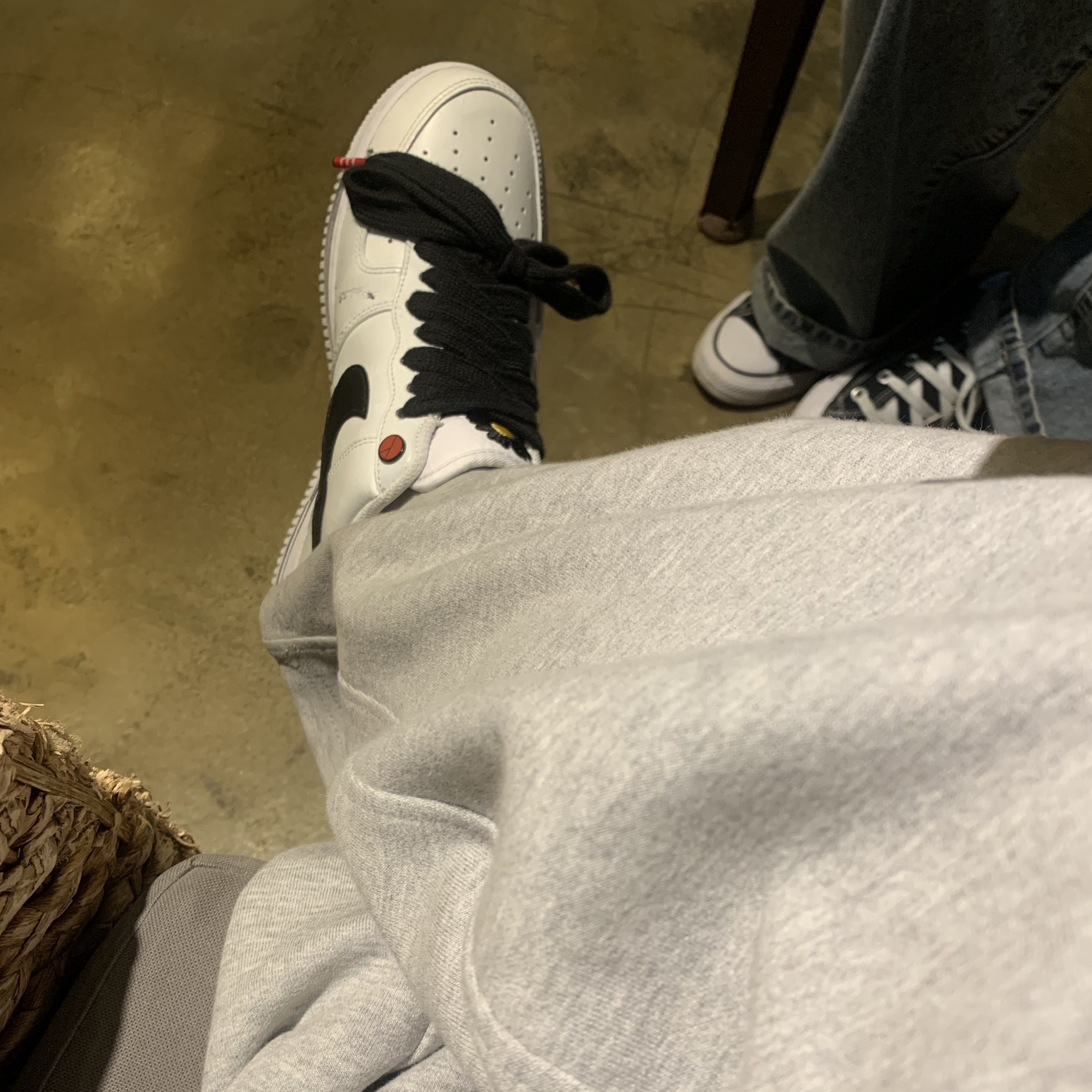 Nike x Peaceminusone Air Force 1 Low Para-Noise 2.0 착용 스타일