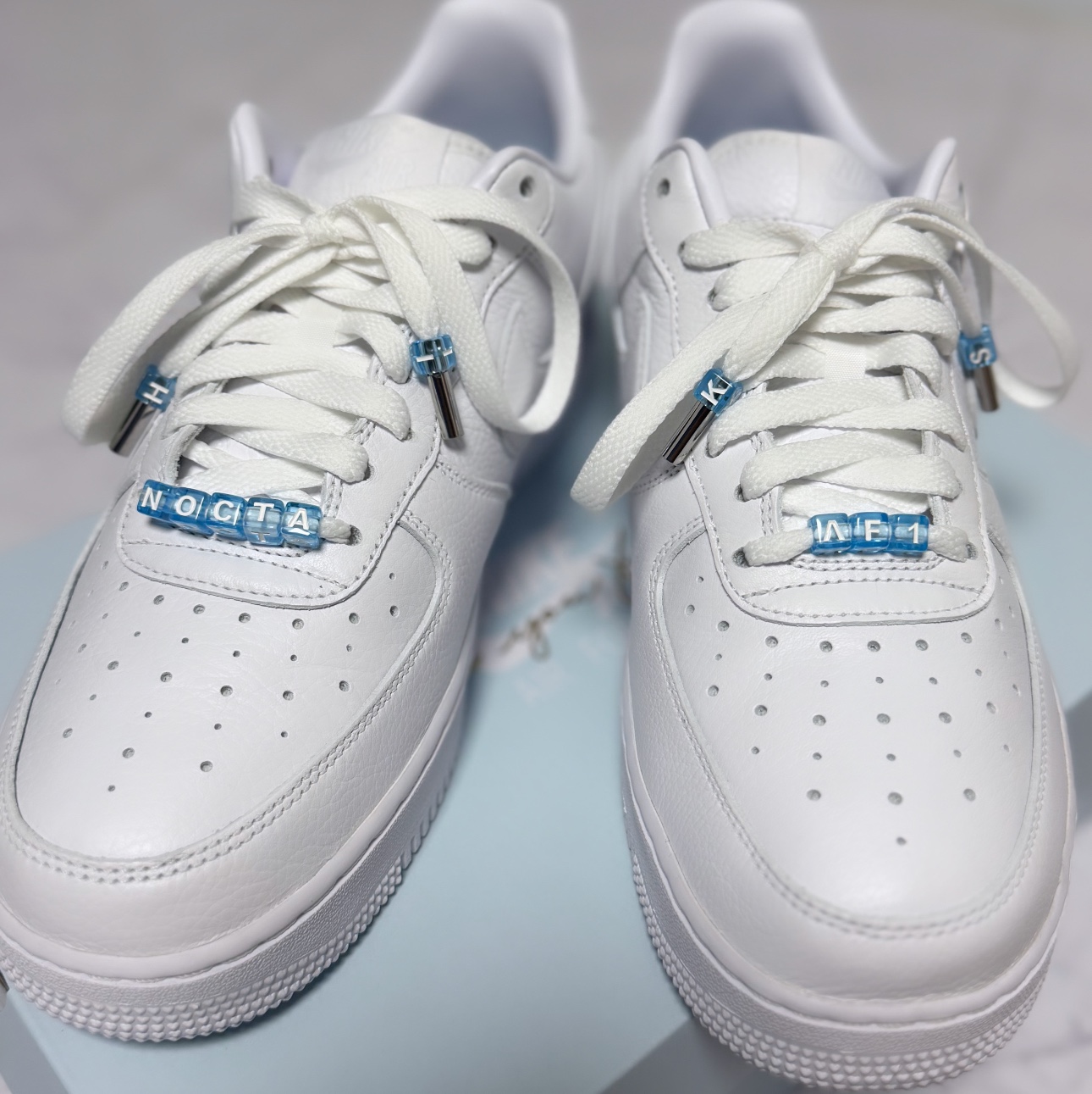 Nike x Drake Nocta Air Force 1 Low SP Certified Lover Boy White 착용 스타일