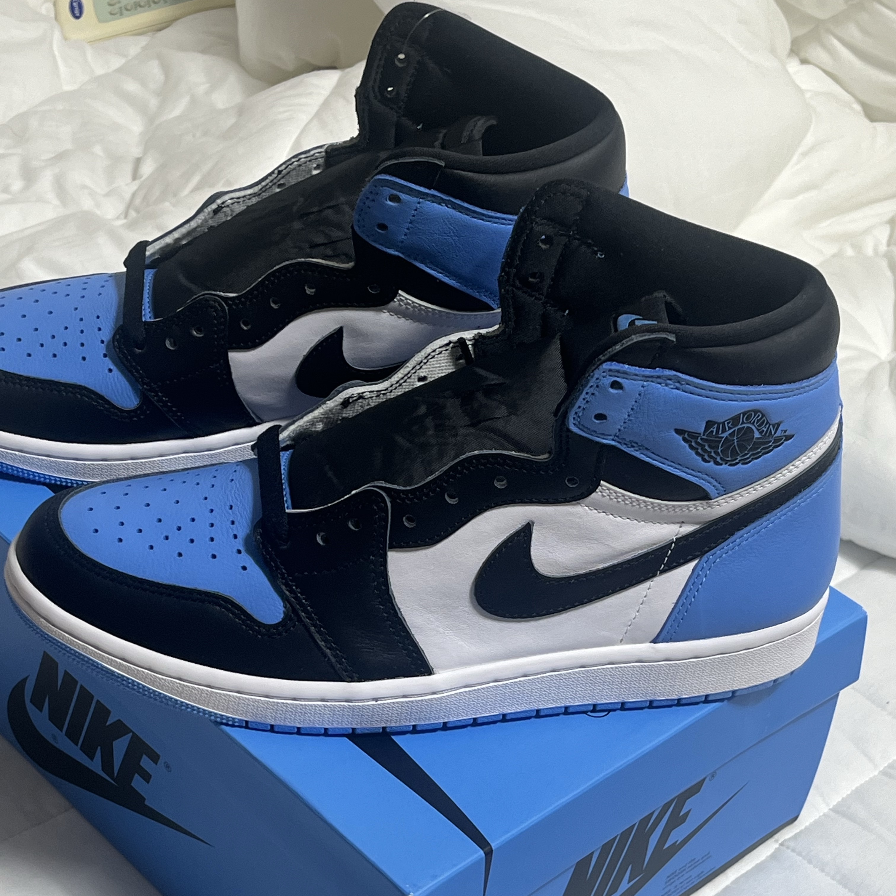 Jordan 1 Retro High OG Black and Lucky Green, Jordan 1 Retro High OG Multi Color 착용 스타일 - 4