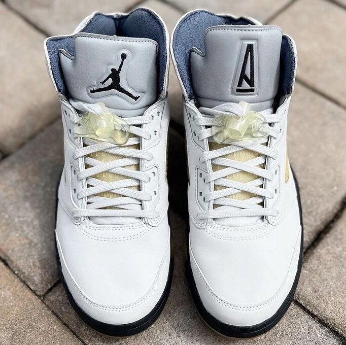 (W) Jordan 5 x A Ma Maniere Retro Dawn 착용 스타일 - 2