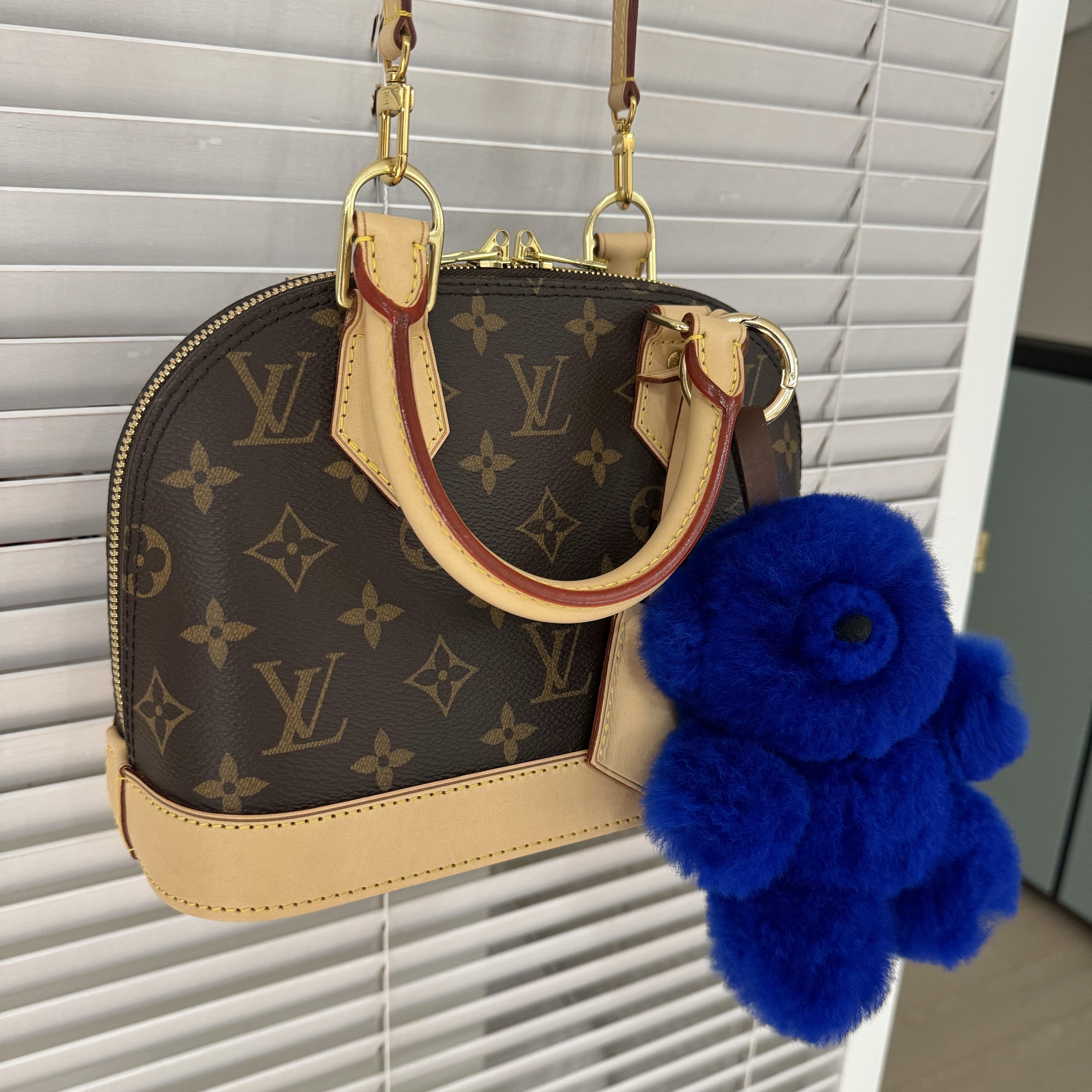 Louis Vuitton Alma BB Monogram 착용 스타일
